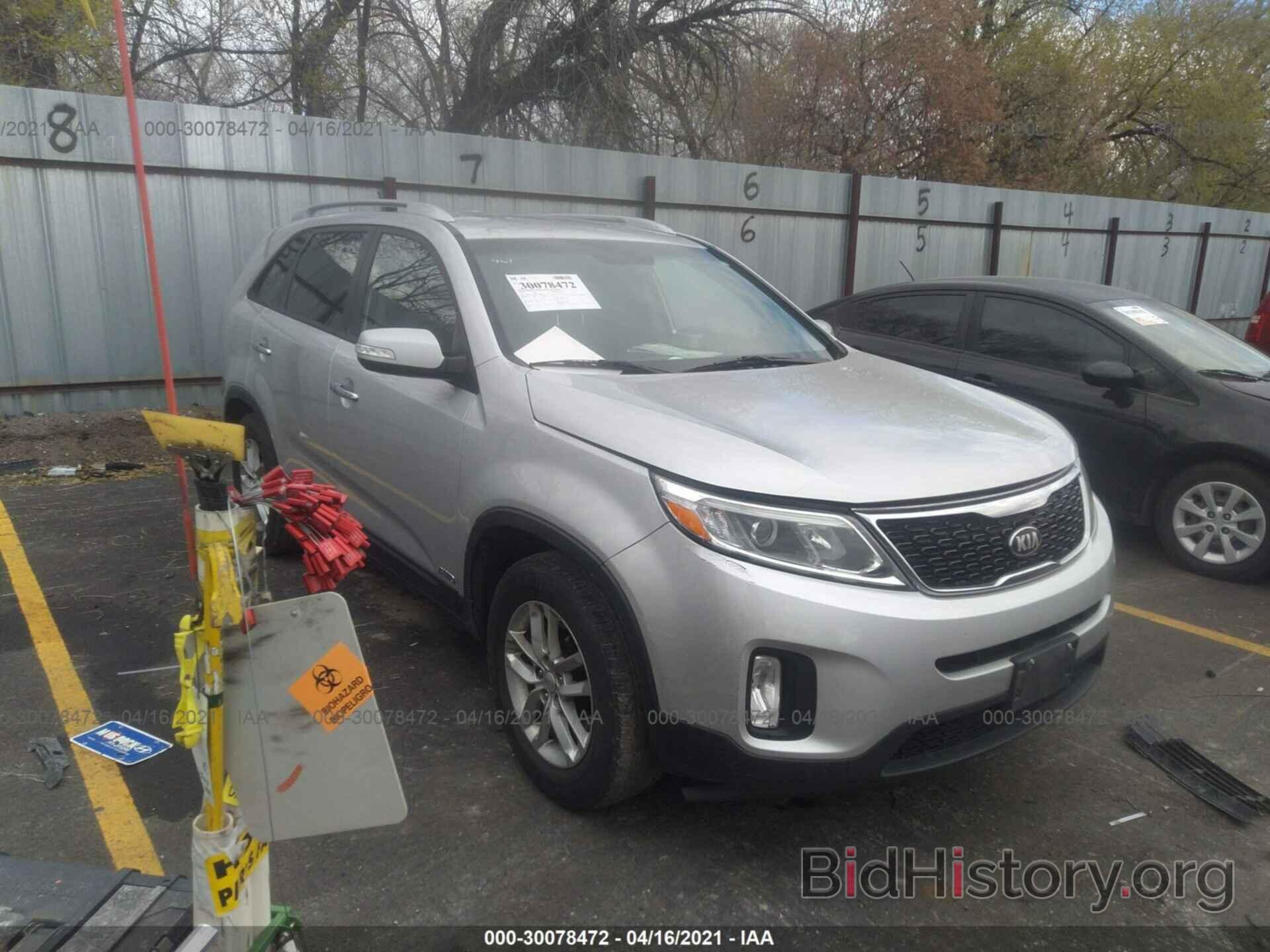 Photo 5XYKTCA6XEG465603 - KIA SORENTO 2014