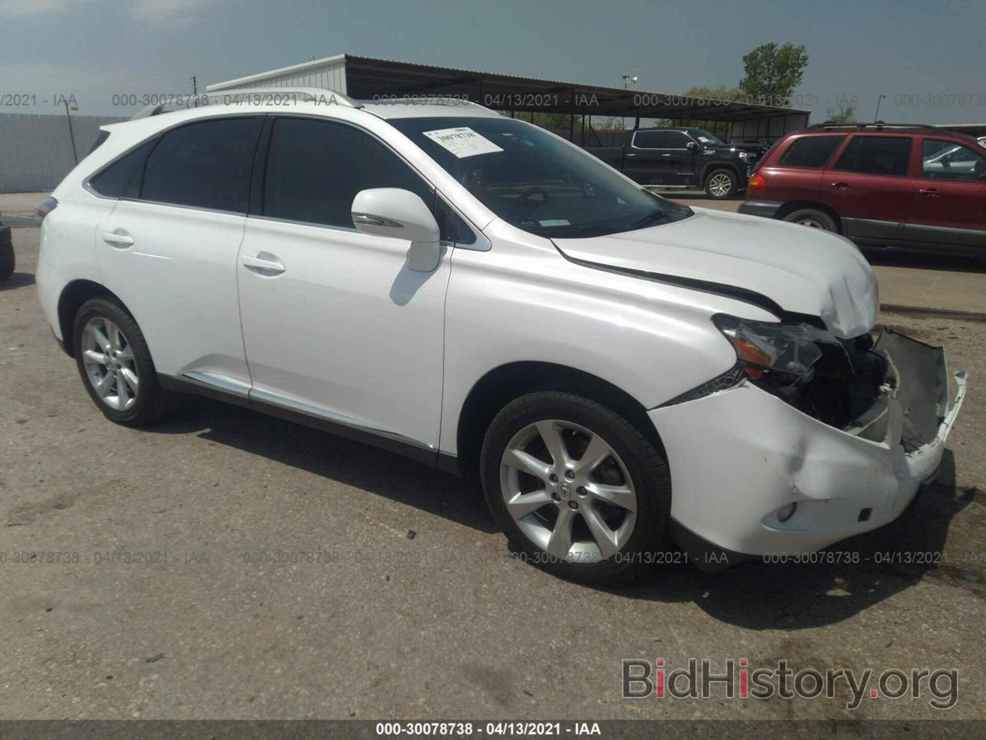 Photo 2T2ZK1BA8AC023445 - LEXUS RX 350 2010