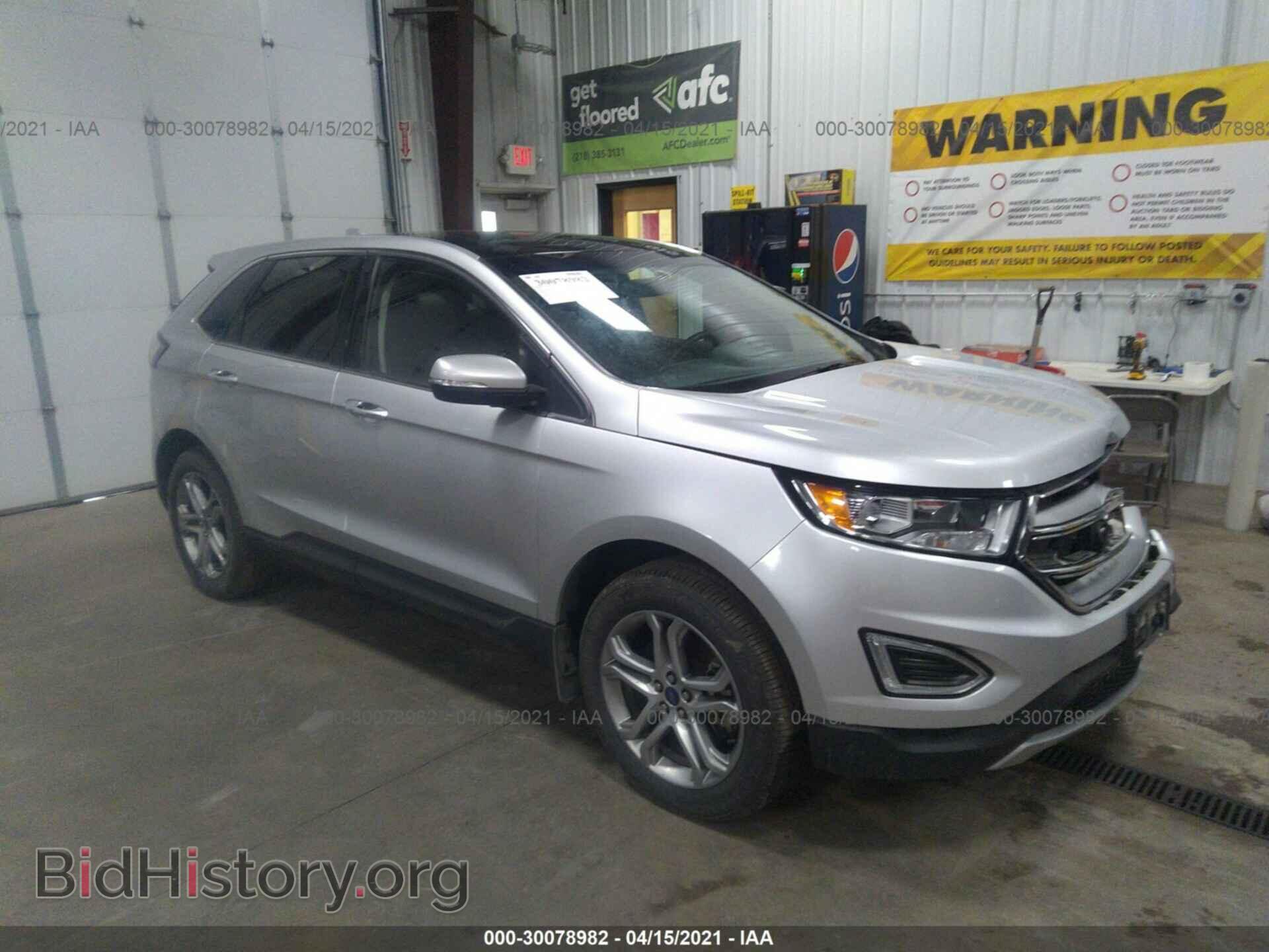 Фотография 2FMPK4K94HBB58357 - FORD EDGE 2017