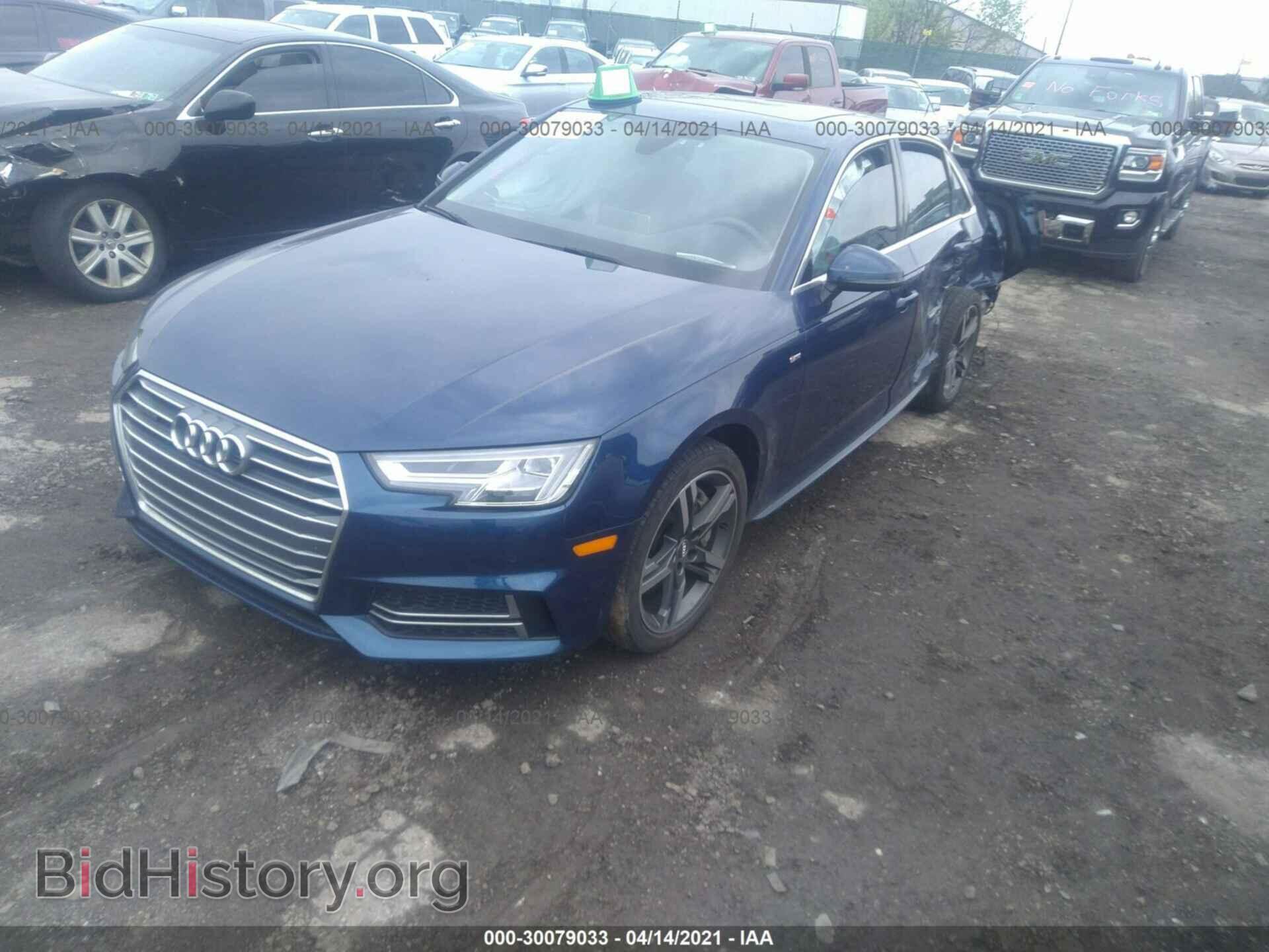 2018 AUDI A4 - VIN: WAUENAF4XJA208953 - Фото 2