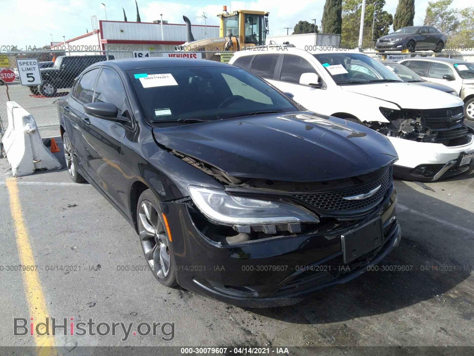 Фотография 1C3CCCBG9FN620295 - CHRYSLER 200 2015