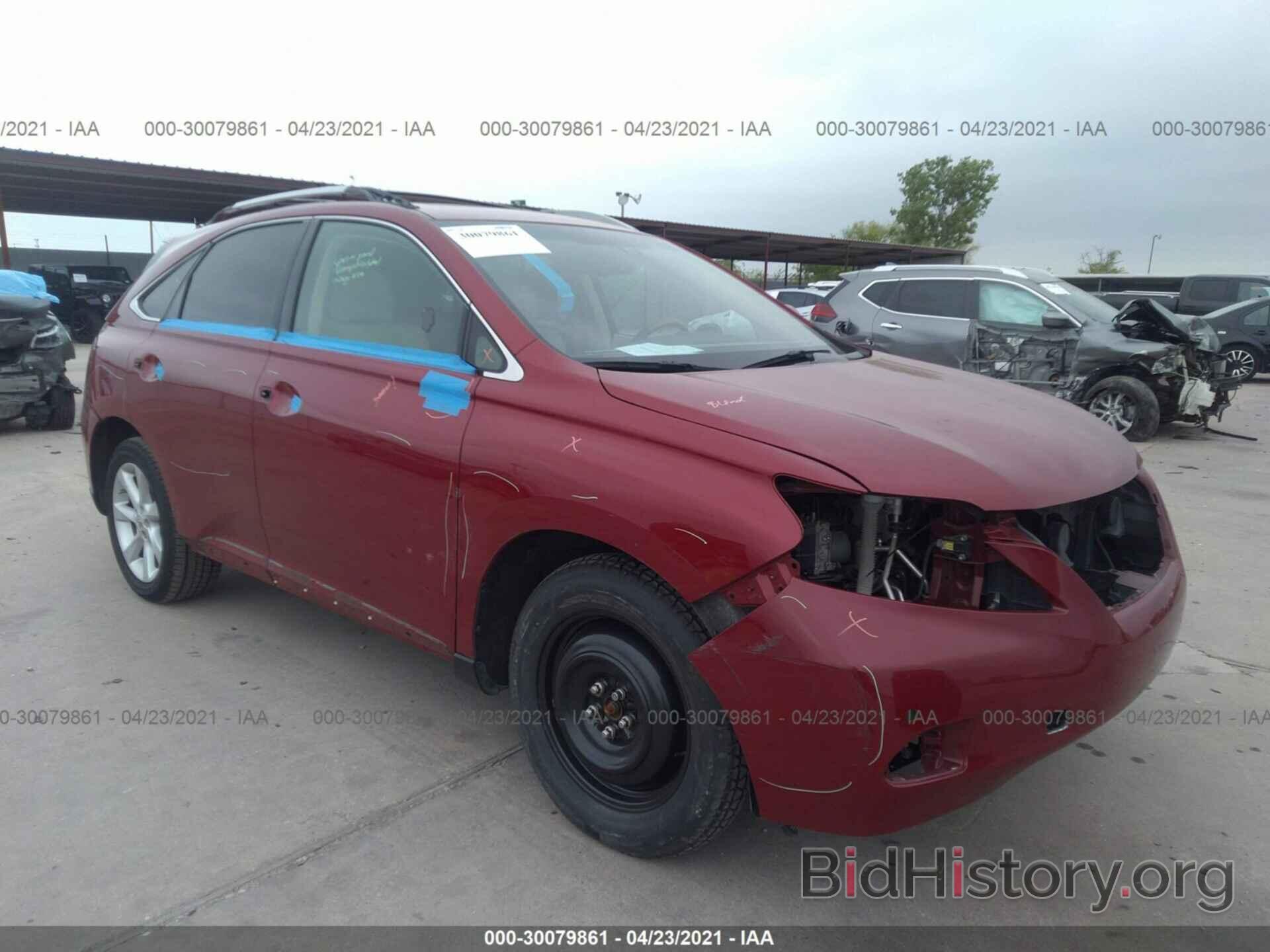 Фотография 2T2ZK1BA1AC035842 - LEXUS RX 350 2010