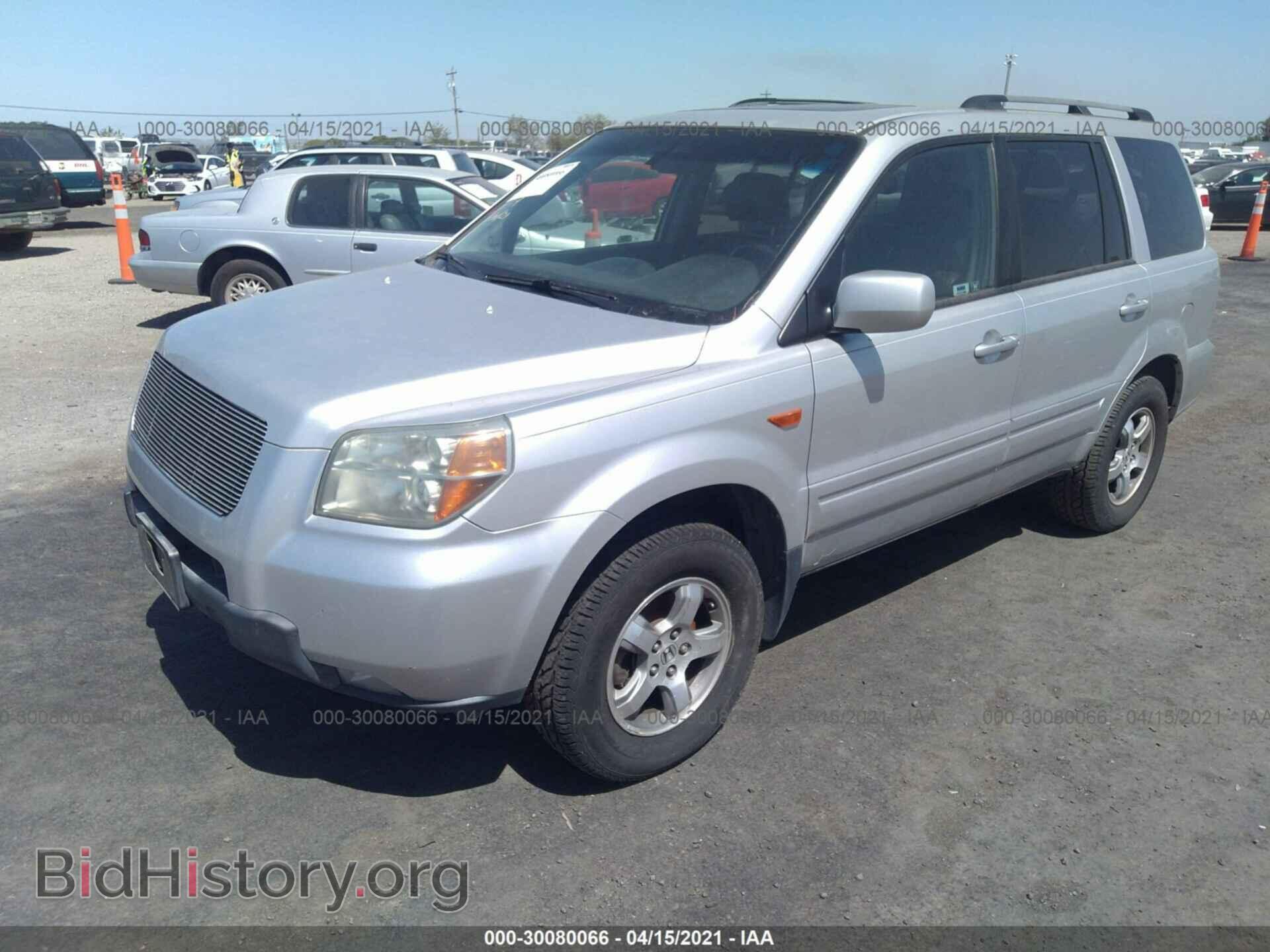 2006 HONDA PILOT - VIN: 2HKYF18536H507106 - Фото 2