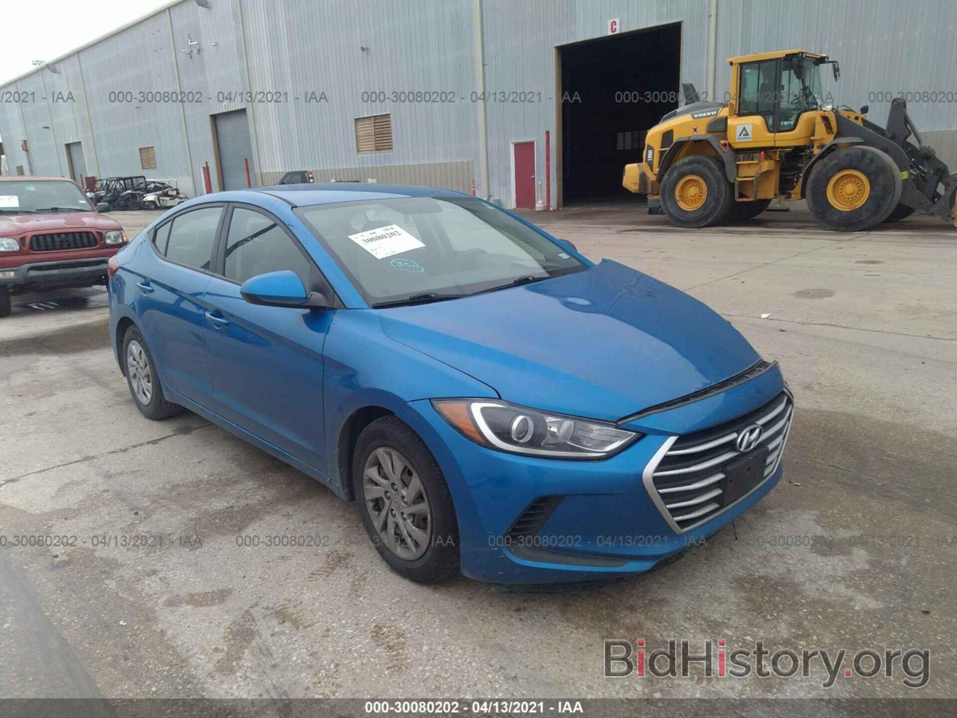 Photo 5NPD74LFXHH160843 - HYUNDAI ELANTRA 2017