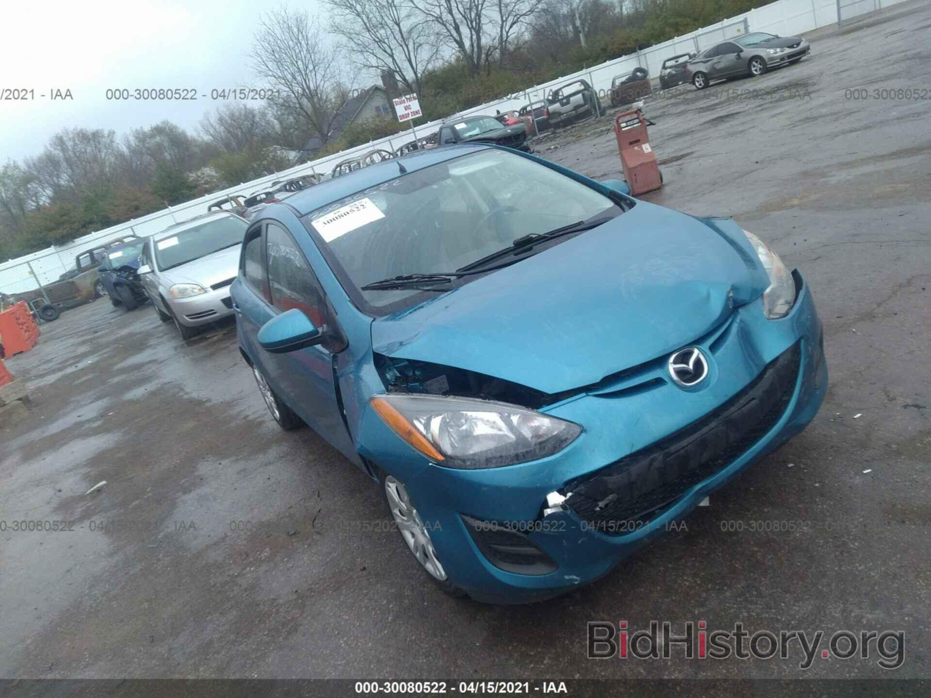 Photo JM1DE1KY4C0145929 - MAZDA MAZDA2 2012