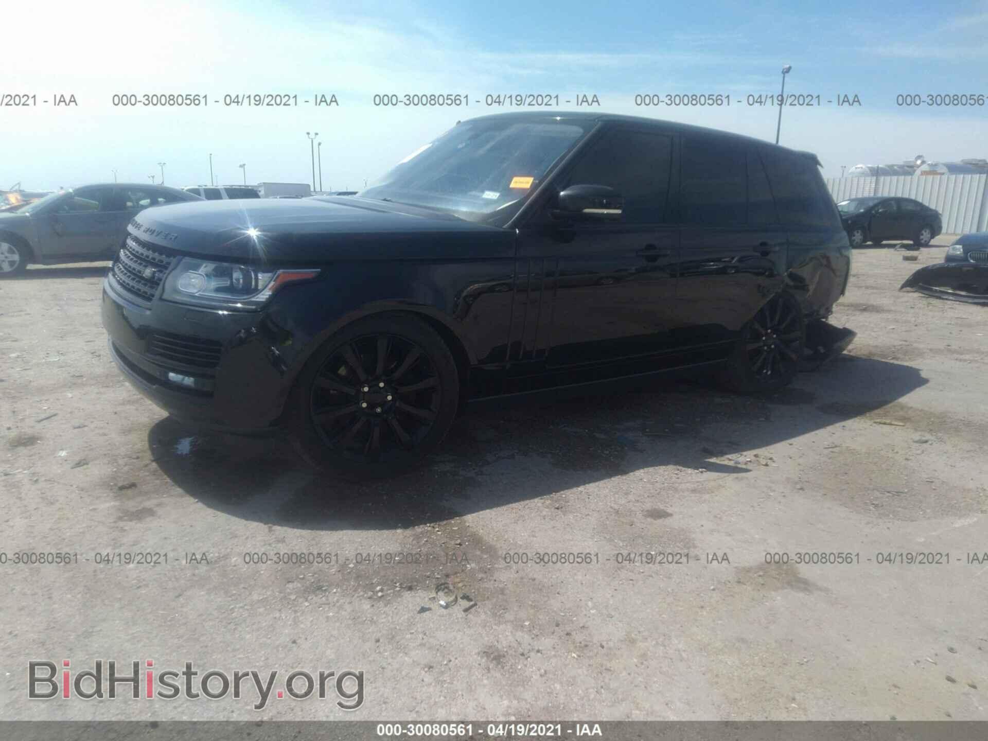 2015 LAND ROVER RANGE ROVER - VIN: SALGS2TF0FA242867 - Фото 2