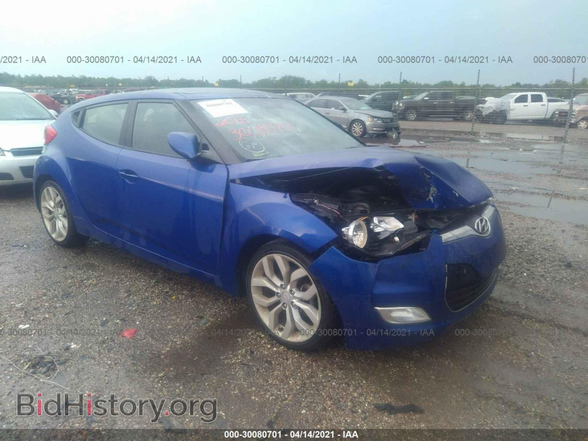 Фотография KMHTC6AD6DU114460 - HYUNDAI VELOSTER 2013