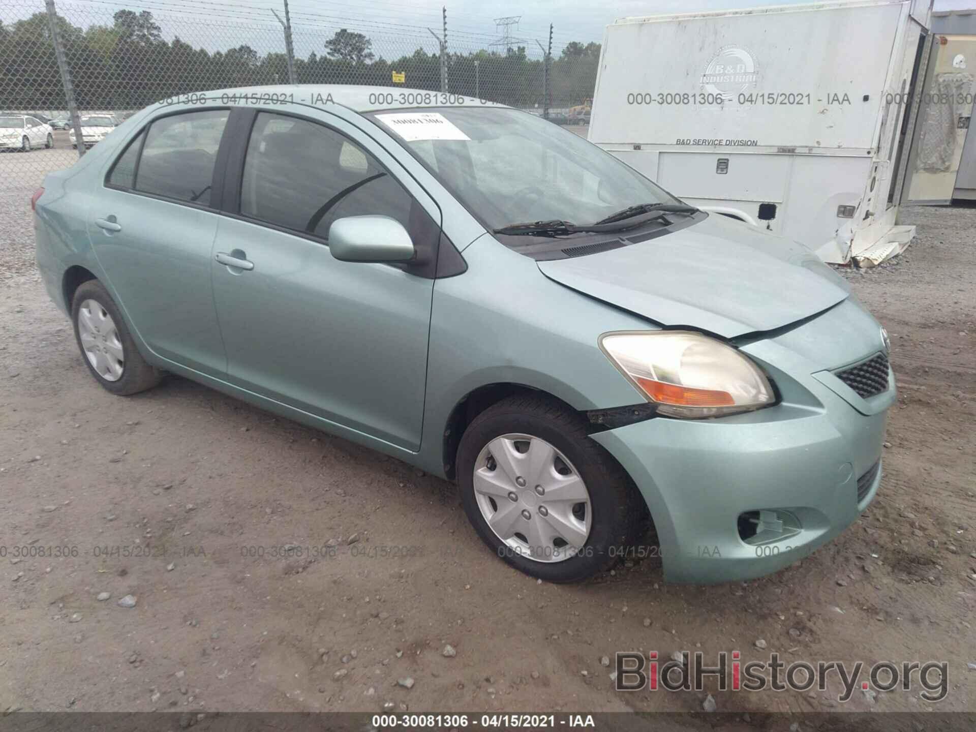 Photo JTDBT4K31A1378788 - TOYOTA YARIS 2010