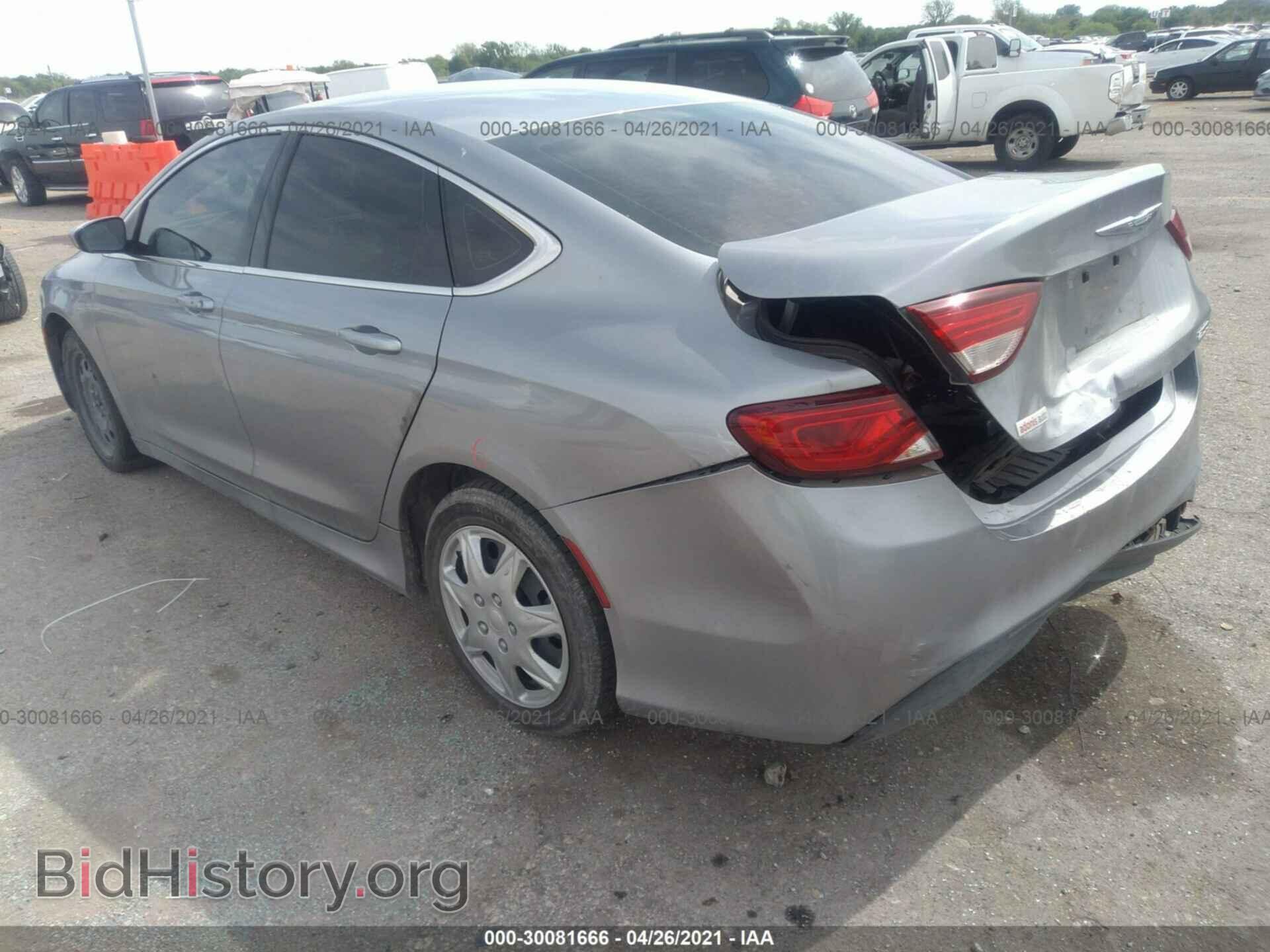 2015 CHRYSLER 200 - VIN: 1C3CCCFB2FN606236 - Photo 3