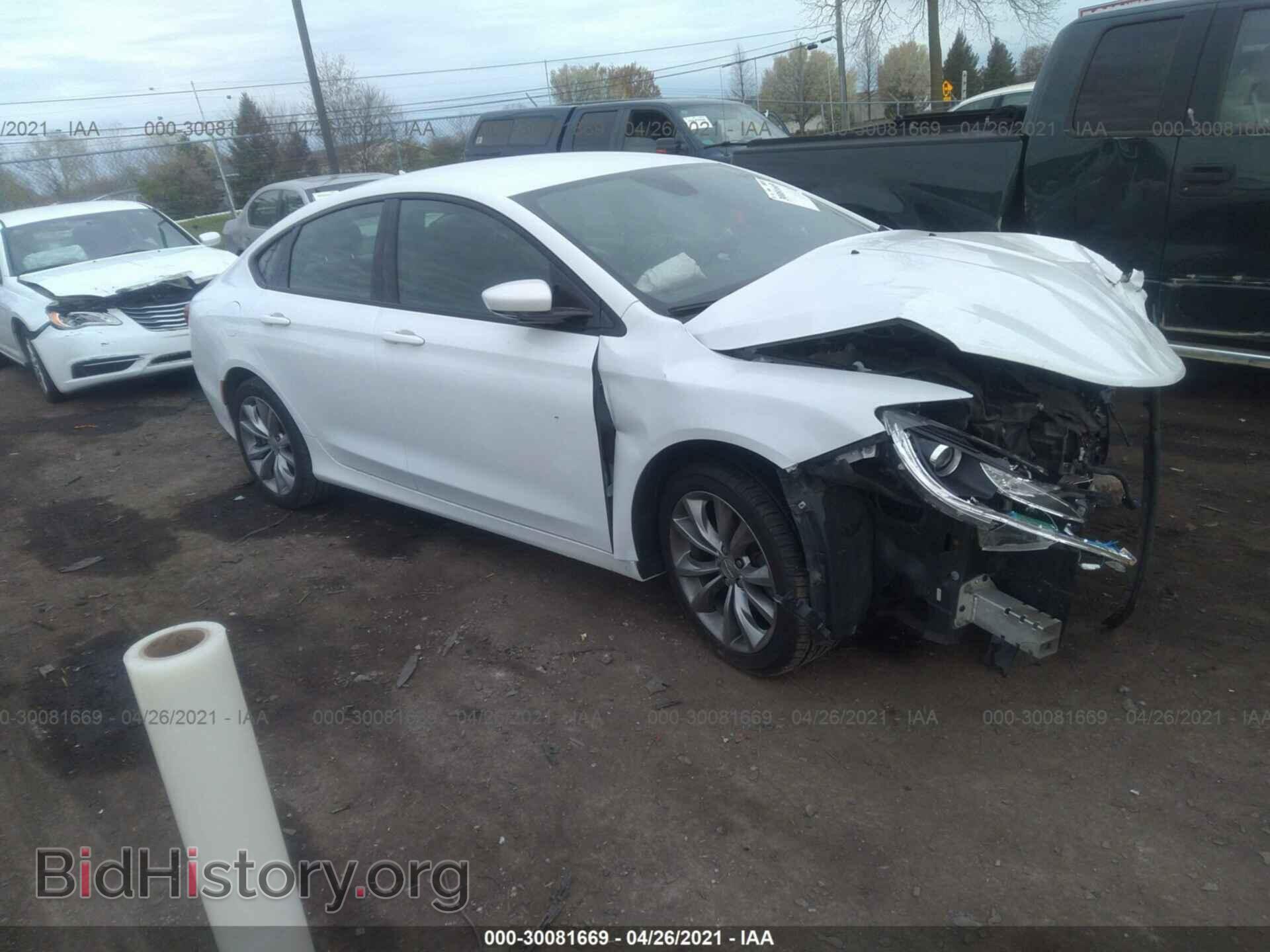 Фотография 1C3CCCBB5GN130250 - CHRYSLER 200 2016