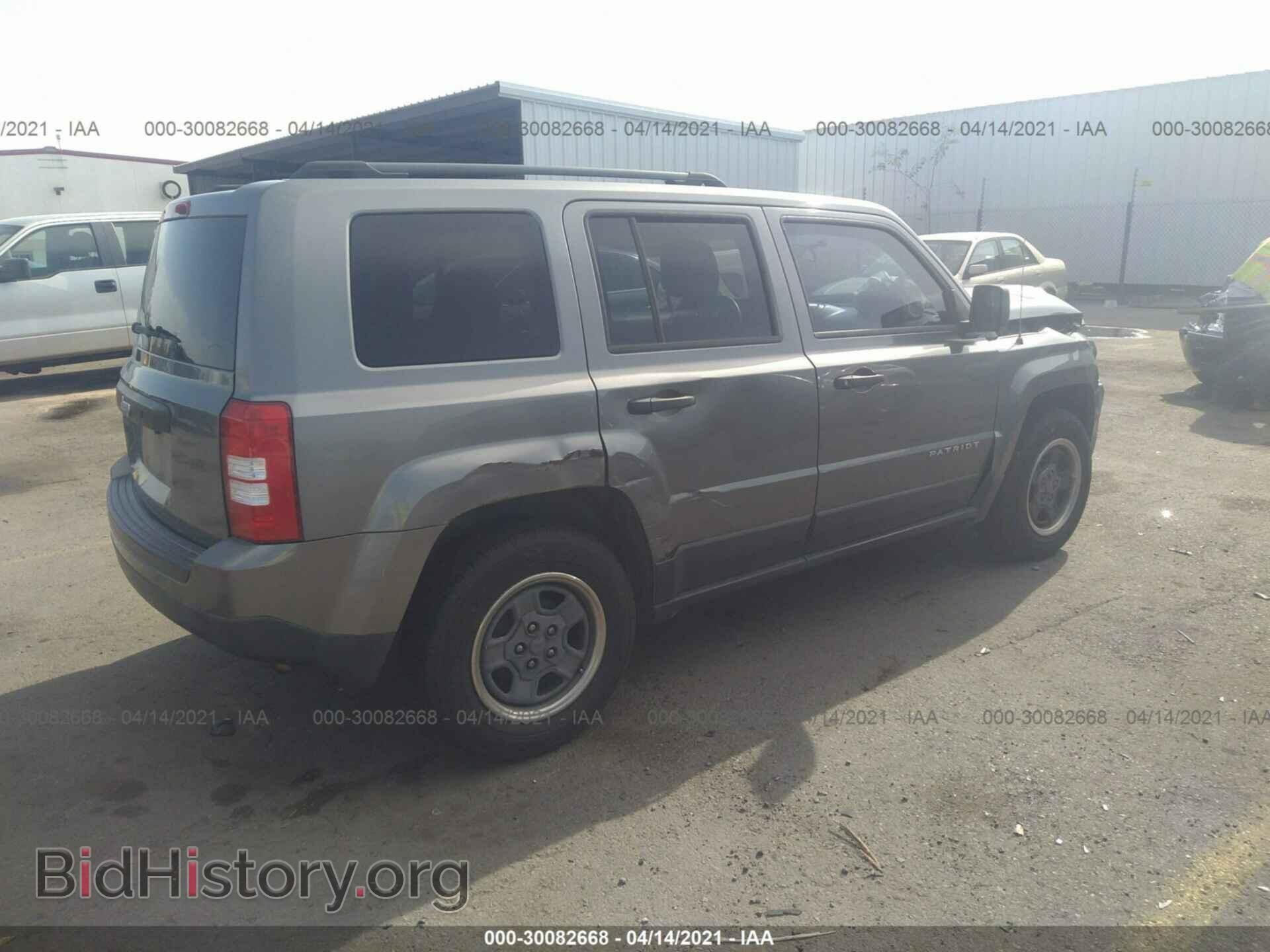 2012 JEEP PATRIOT - VIN: 1C4NJPBB6CD627387 - Фото 4