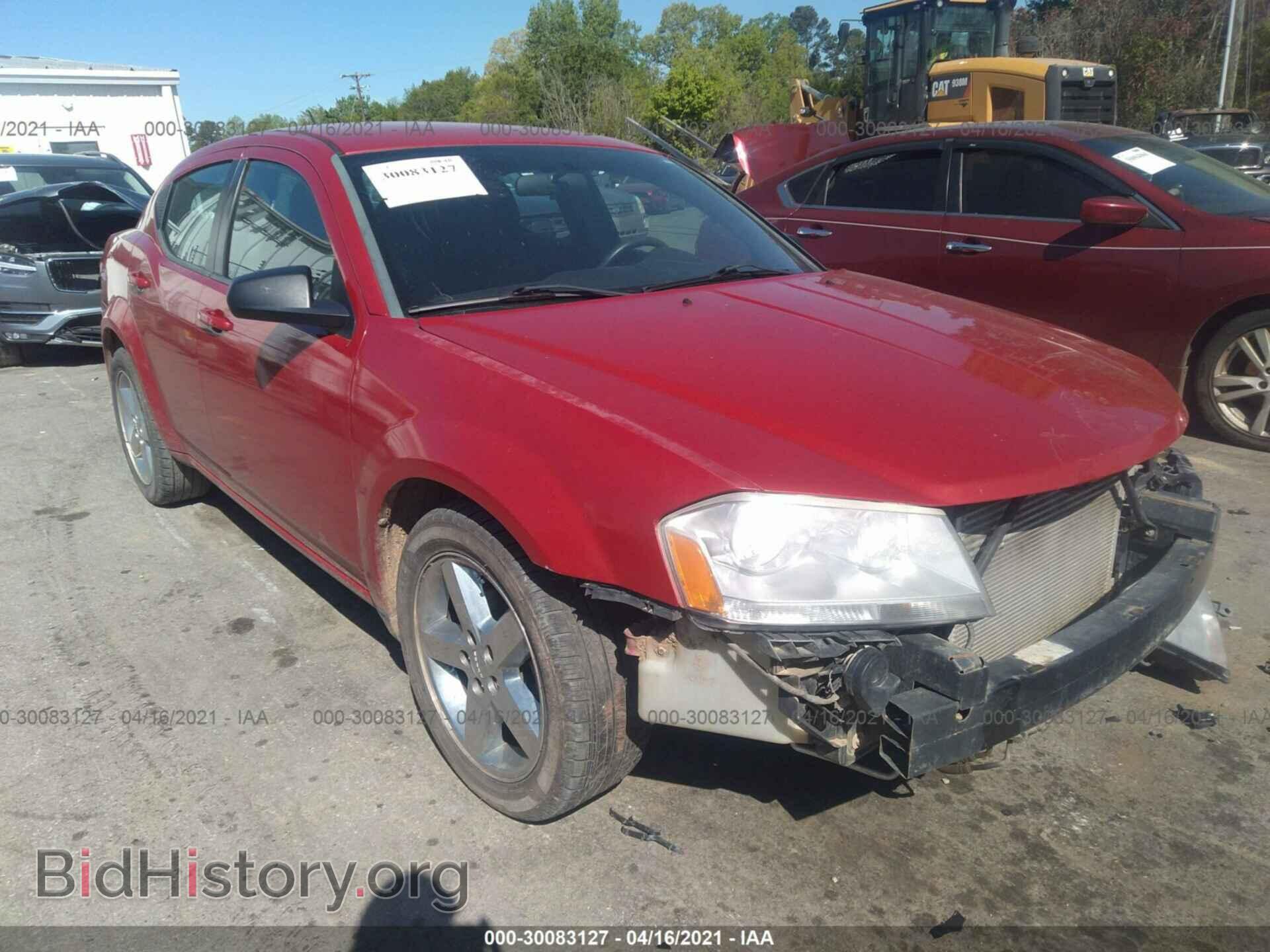 Фотография 1C3CDZAGXDN753596 - DODGE AVENGER 2013
