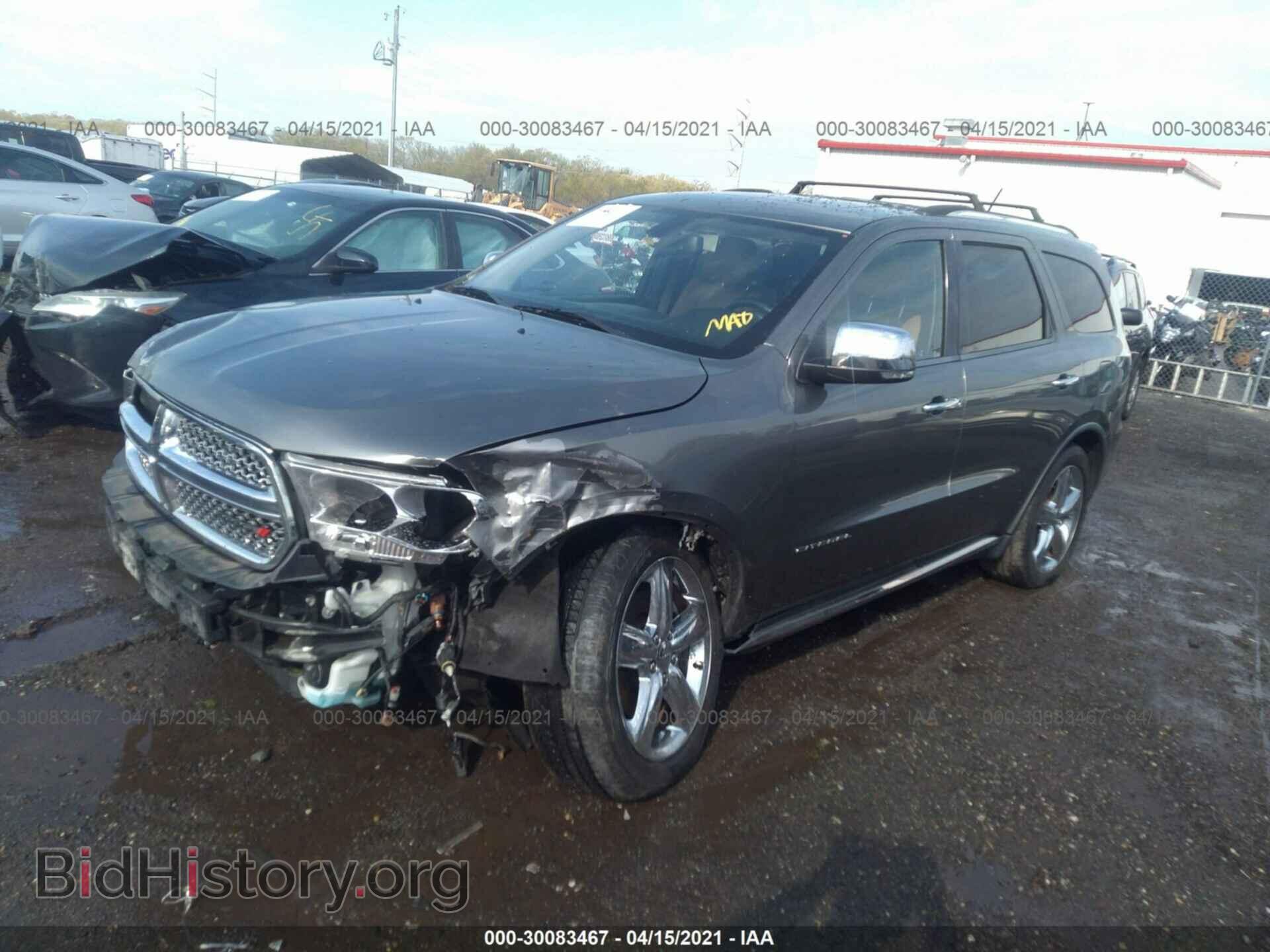 2012 DODGE DURANGO - VIN: 1C4RDJEG7CC130917 - Photo 2