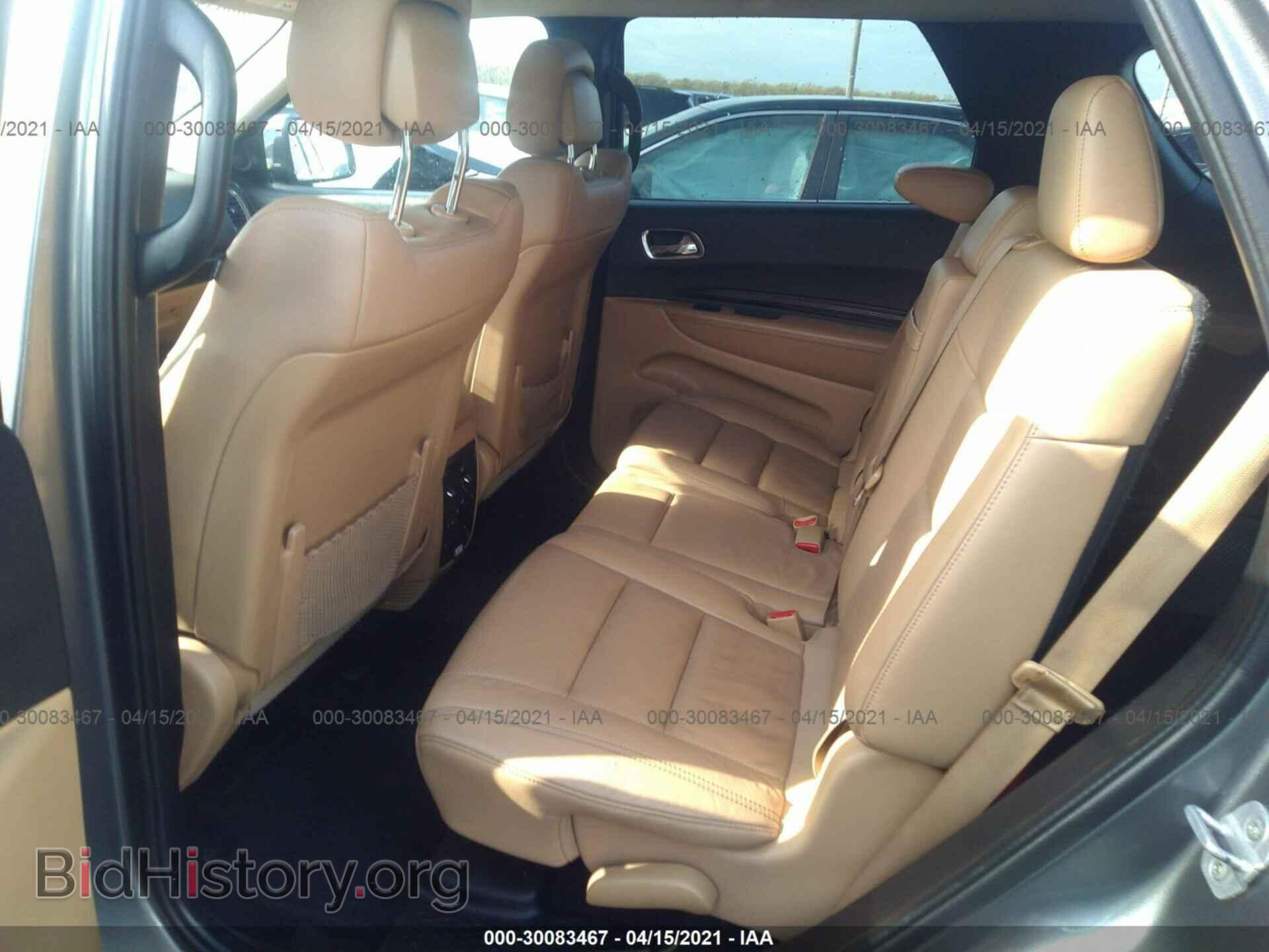 2012 DODGE DURANGO - VIN: 1C4RDJEG7CC130917 - Photo 8