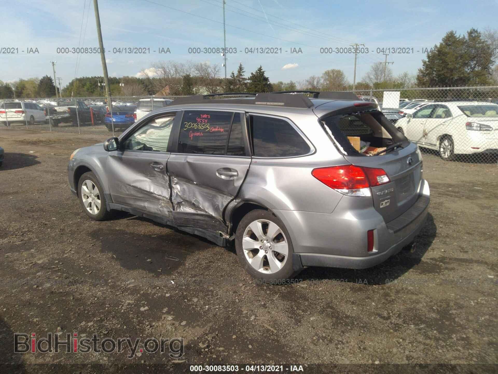 2011 SUBARU OUTBACK - VIN: 4S4BRBCC2B3406472 - Фото 3
