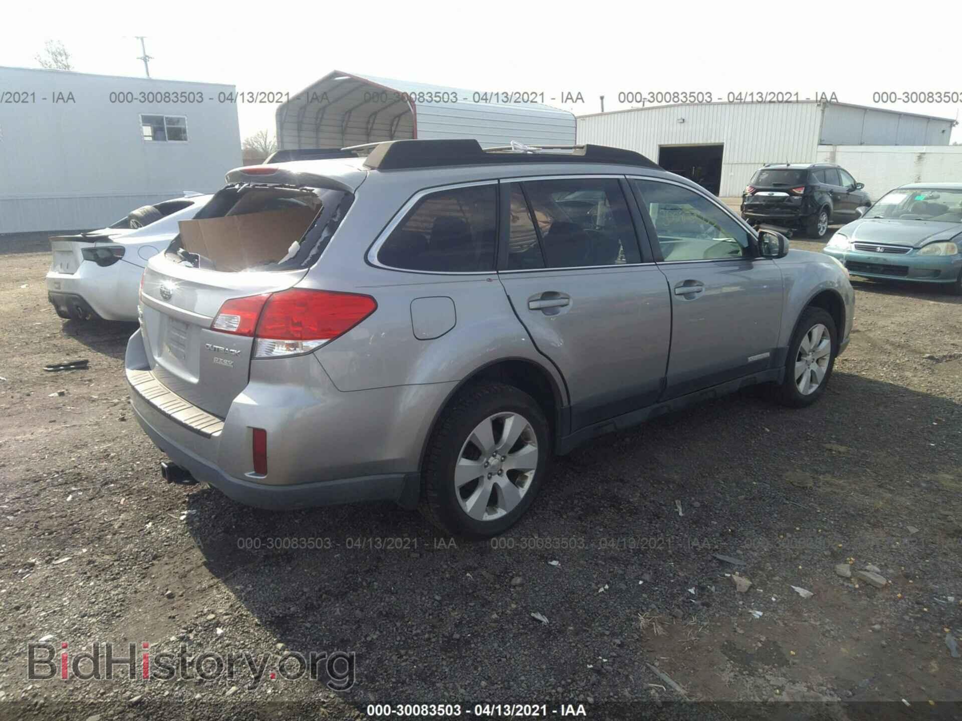 2011 SUBARU OUTBACK - VIN: 4S4BRBCC2B3406472 - Фото 4