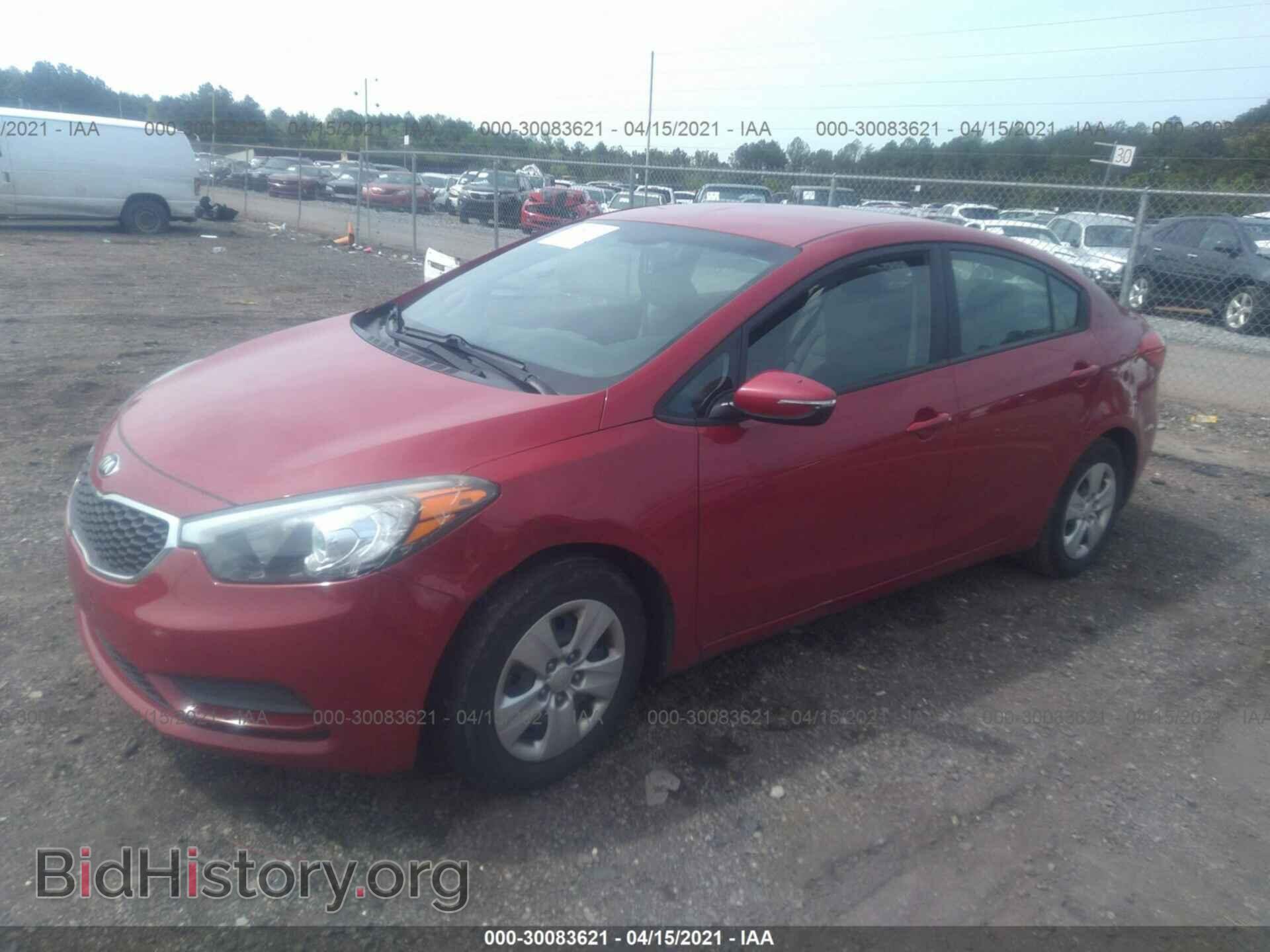 2015 KIA FORTE - VIN: KNAFX4A66F5374590 - Фото 2