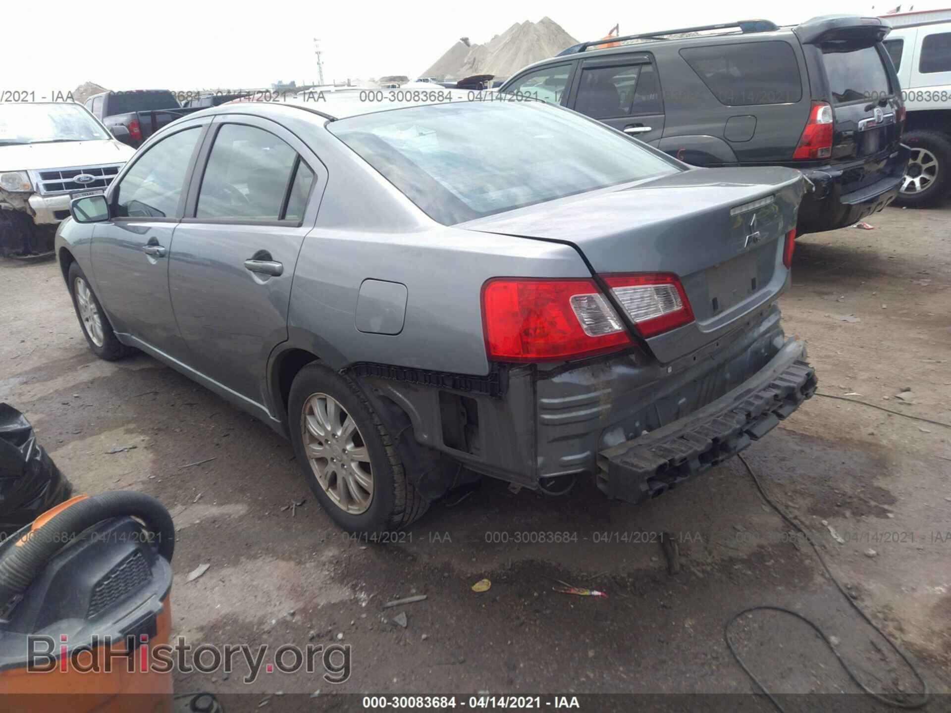 2009 MITSUBISHI GALANT - VIN: 4A3AB36F69E026045 - Фото 3