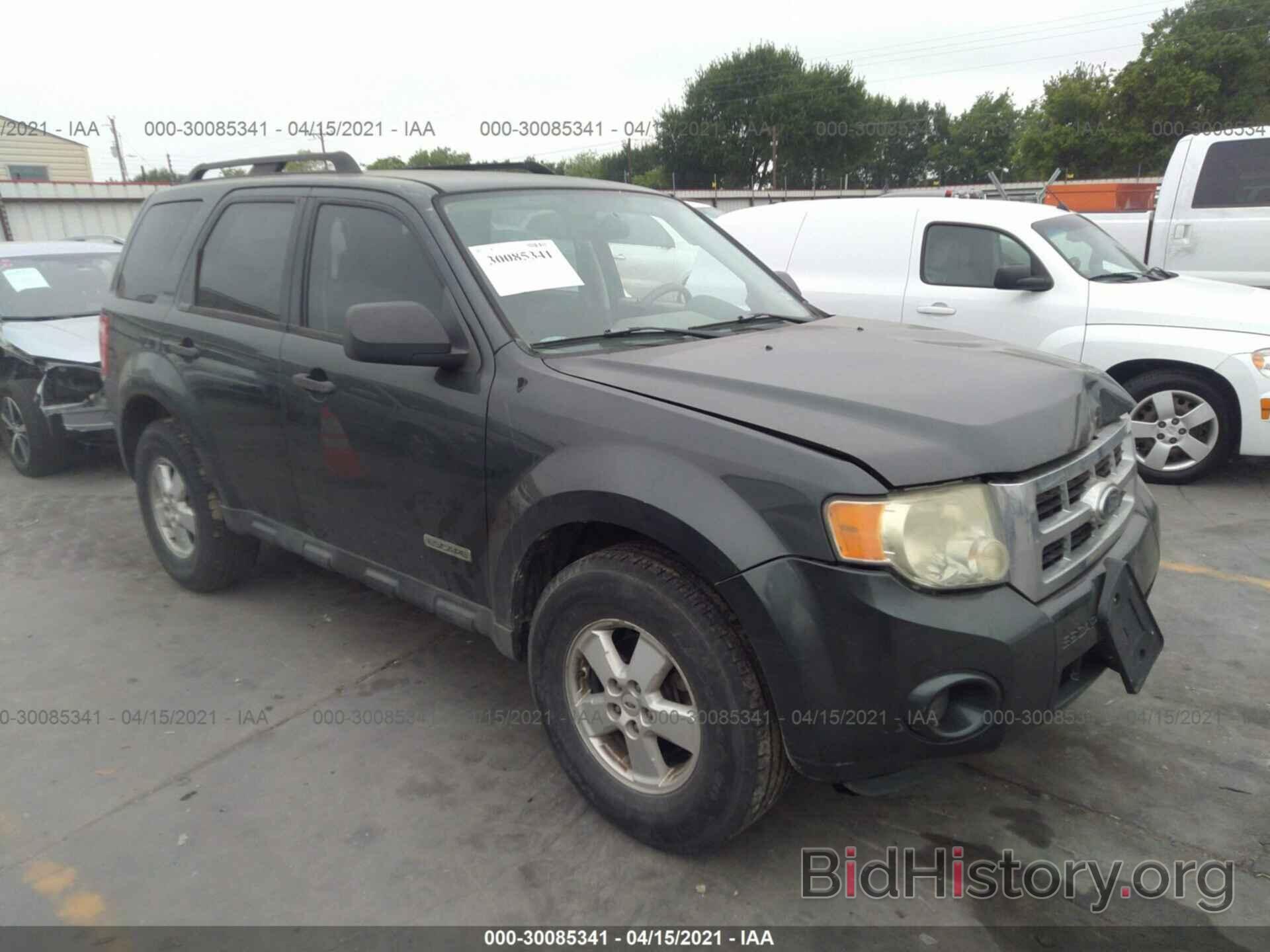 Photo 1FMCU02Z58KD42598 - FORD ESCAPE 2008