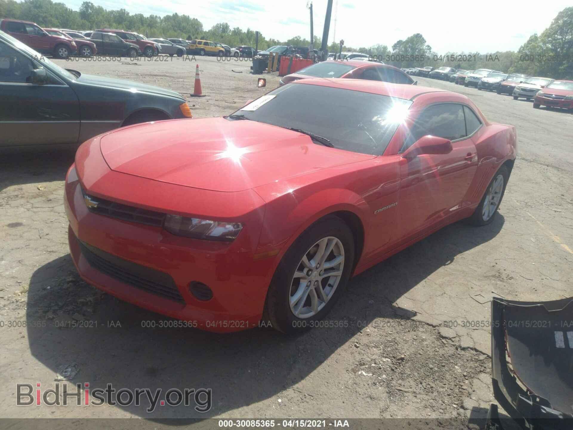 2014 CHEVROLET CAMARO - VIN: 2G1FE1E33E9213762 - Фото 2
