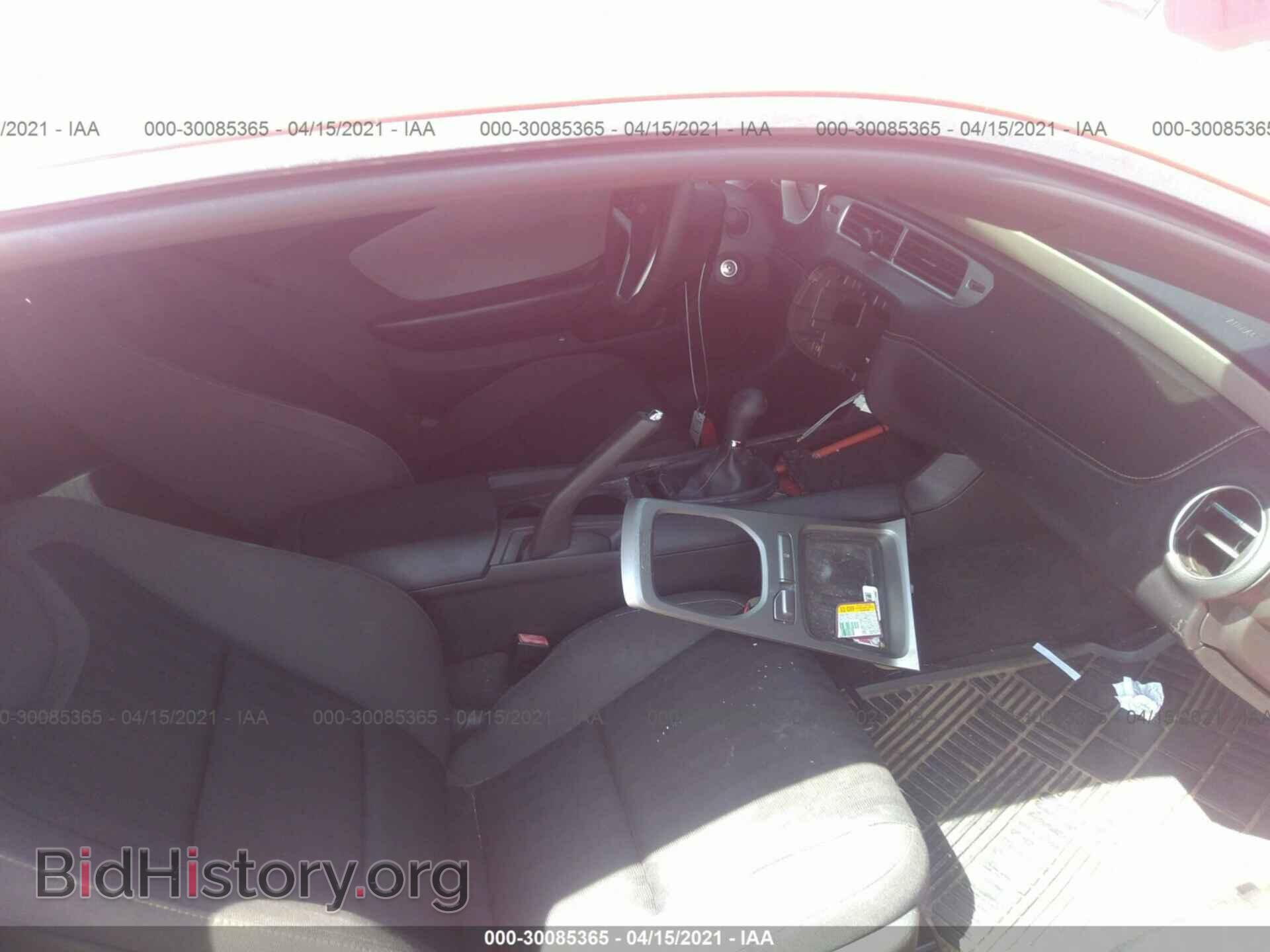 2014 CHEVROLET CAMARO - VIN: 2G1FE1E33E9213762 - Фото 5