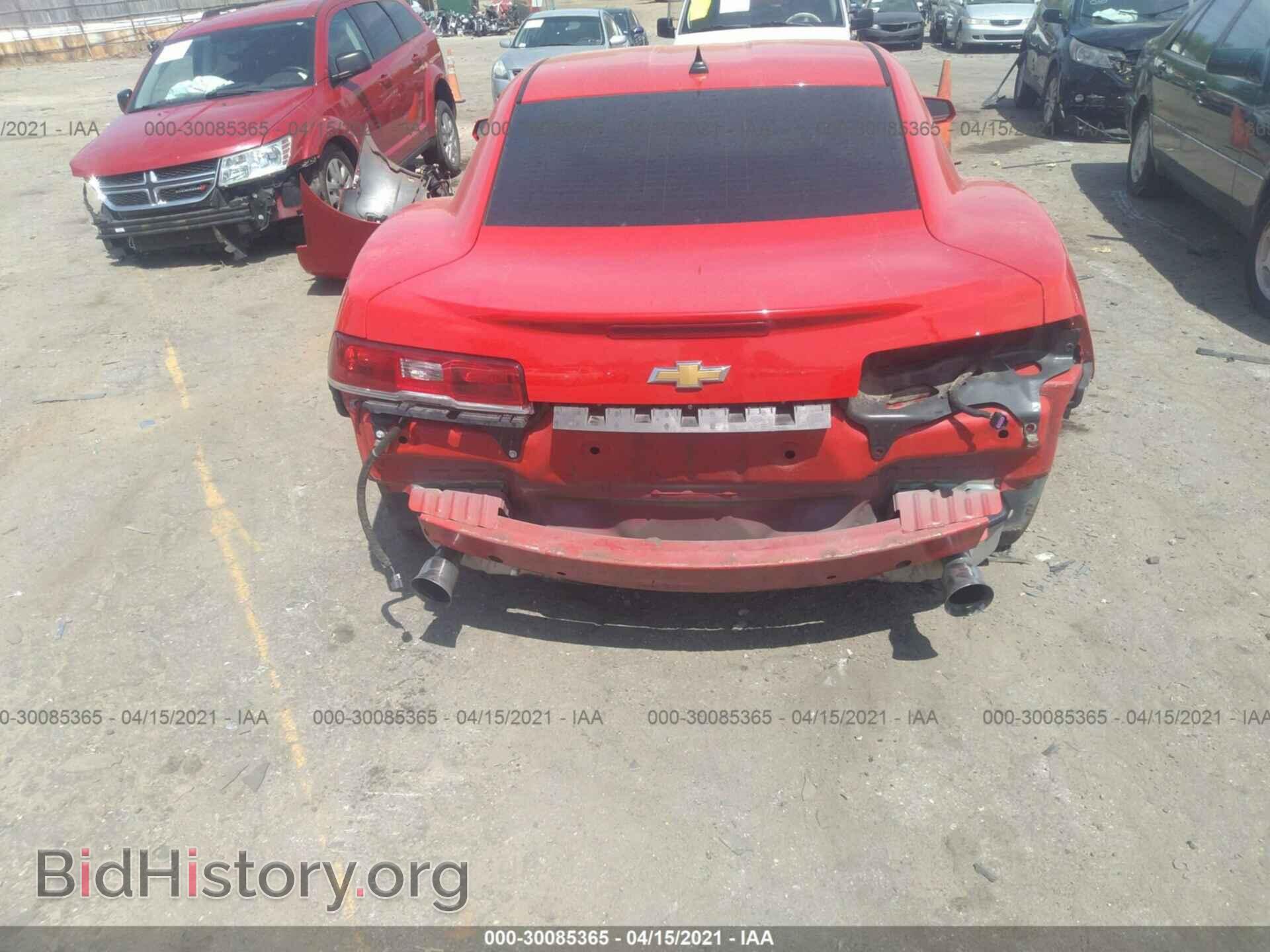 2014 CHEVROLET CAMARO - VIN: 2G1FE1E33E9213762 - Фото 6