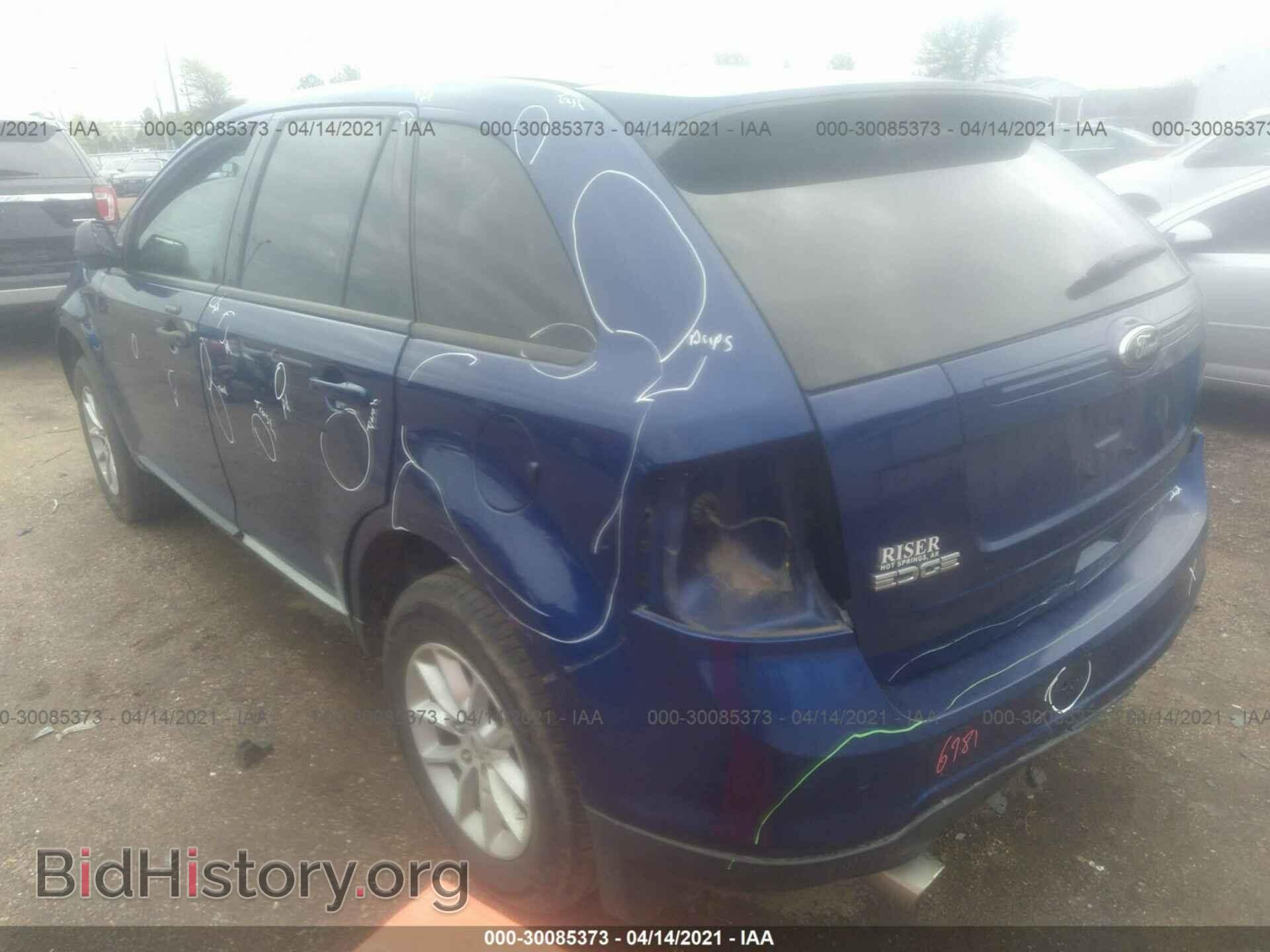 2013 FORD EDGE - VIN: 2FMDK3GC9DBC64623 - Фото 3
