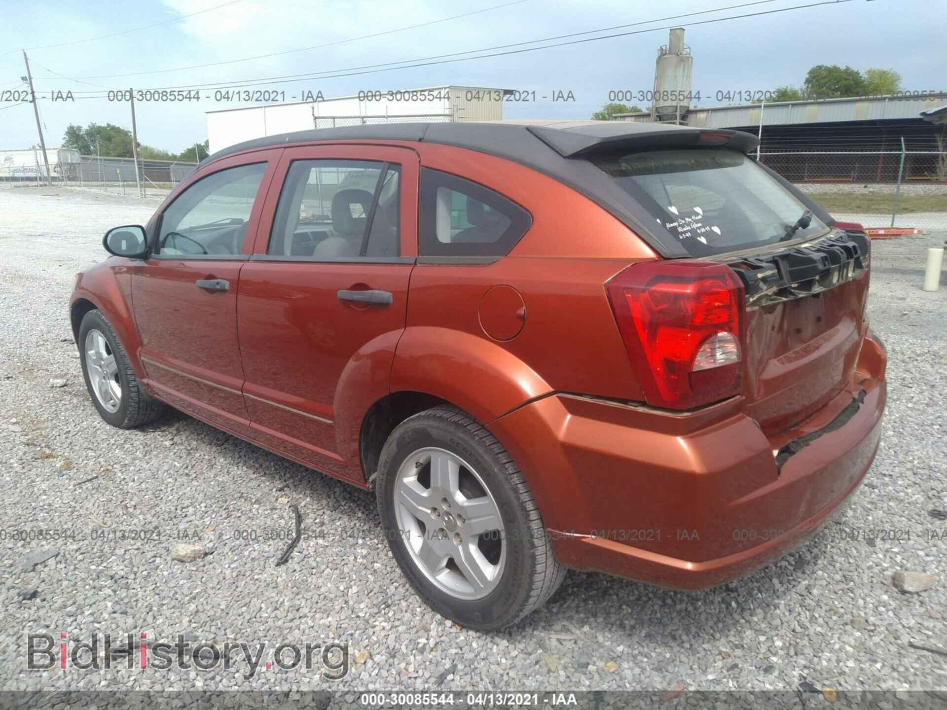 2007 DODGE CALIBER - VIN: 1B3HB28B17D364172 - Фото 3