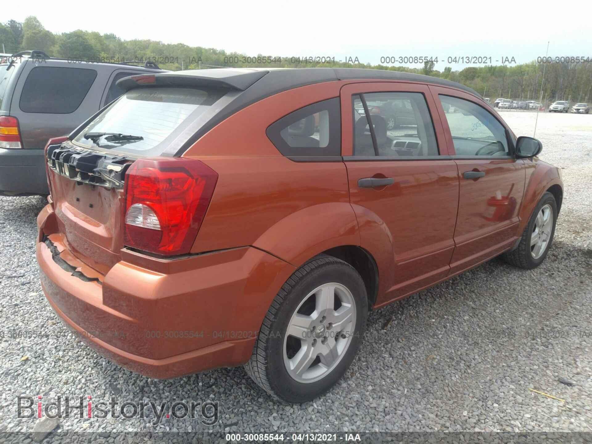 2007 DODGE CALIBER - VIN: 1B3HB28B17D364172 - Фото 4