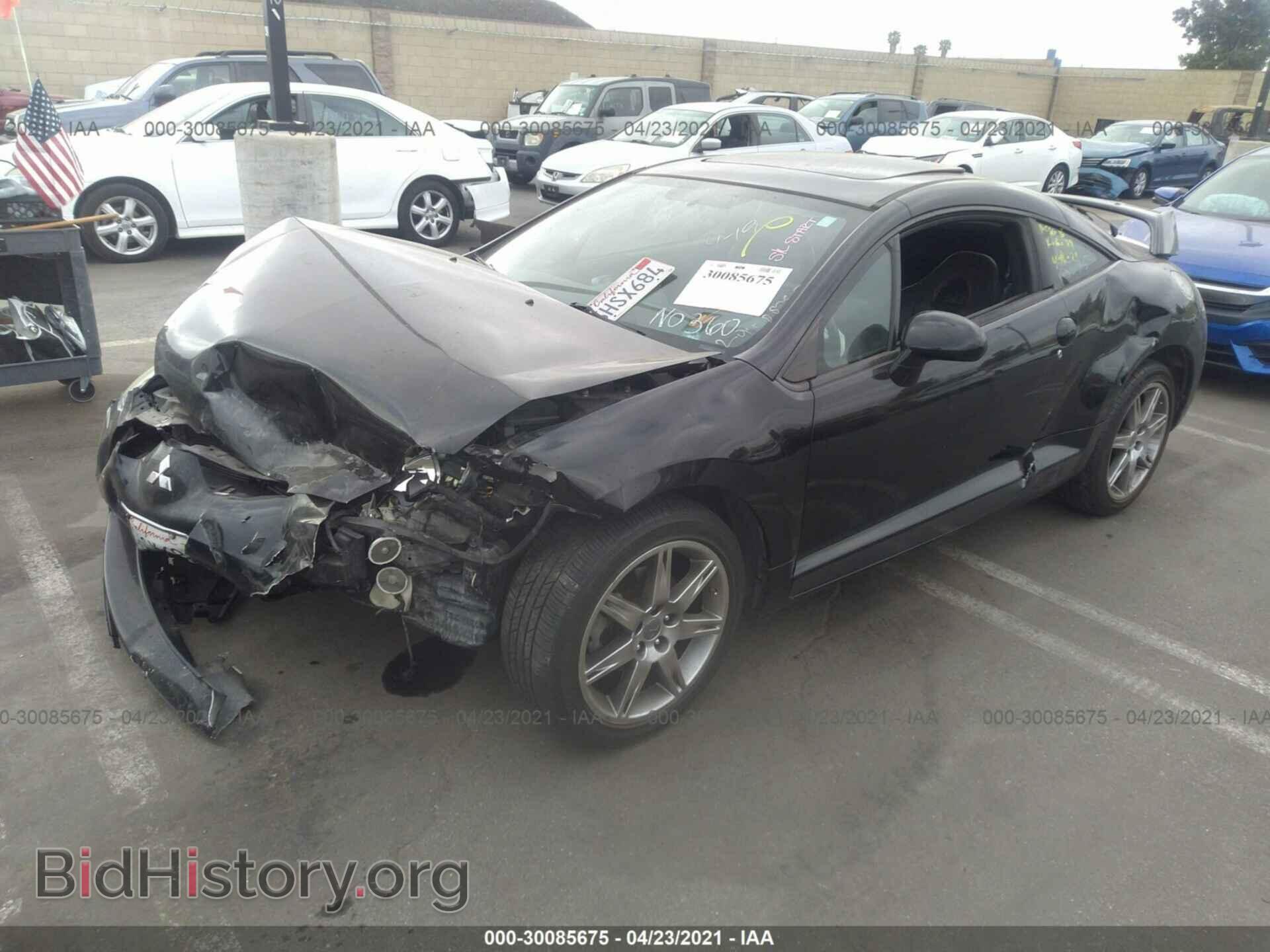 2008 MITSUBISHI ECLIPSE - VIN: 4A3AK64F18E013724 - Photo 2