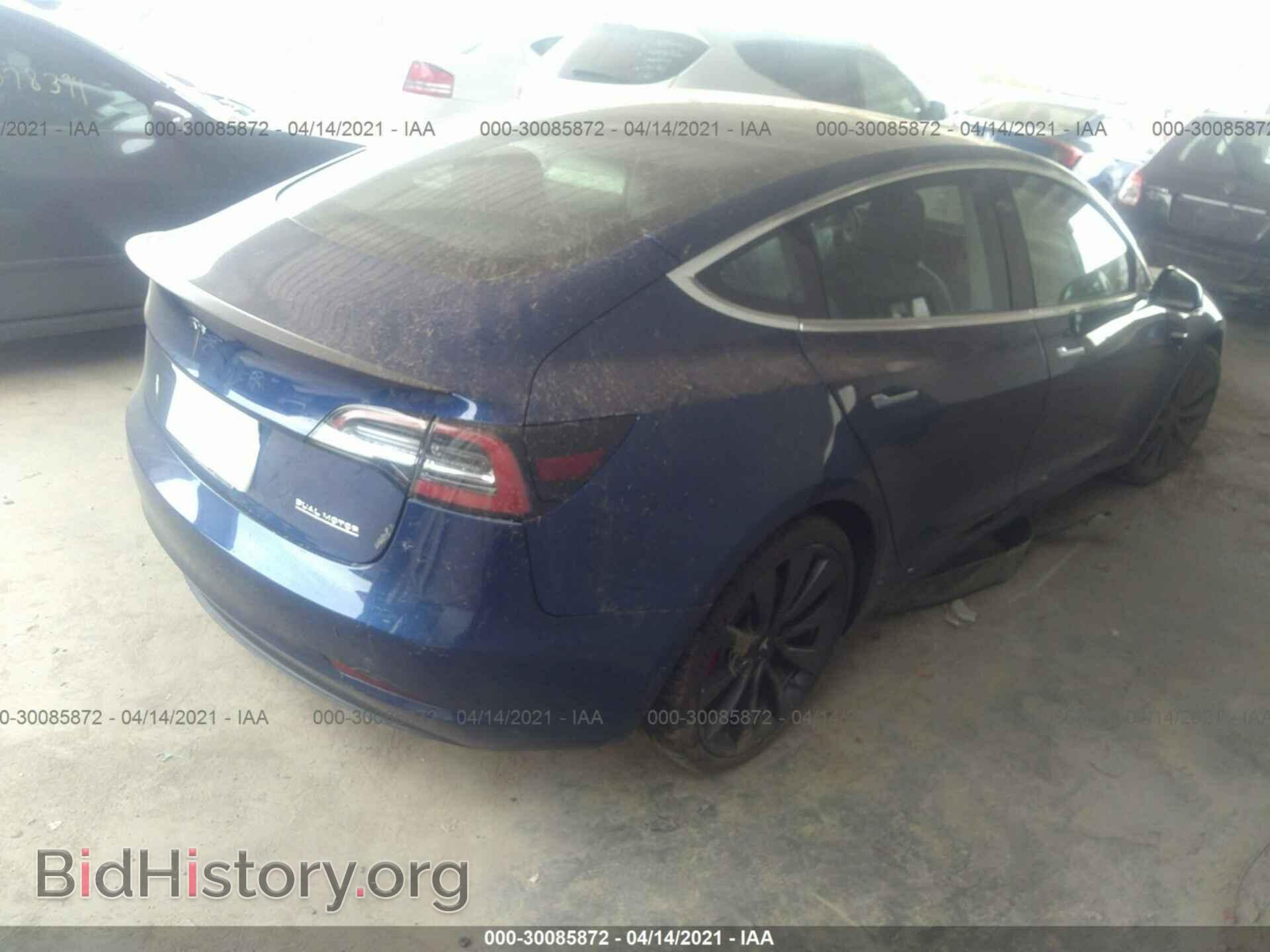 2020 TESLA MODEL 3 - VIN: 5YJ3E1ECXLF669423 - Фото 4