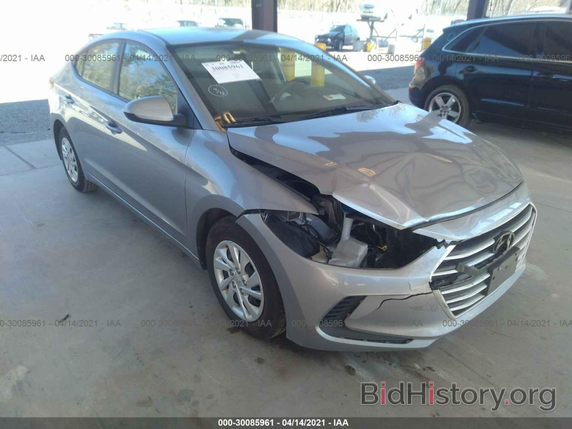 Photo 5NPD74LF1HH089063 - HYUNDAI ELANTRA 2017