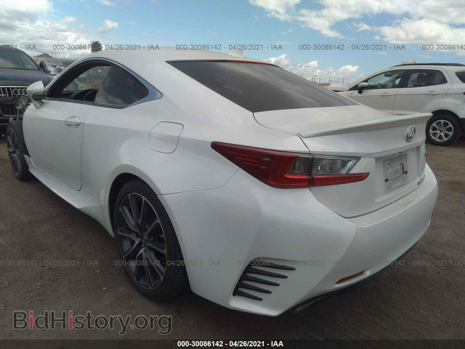 2017 LEXUS RC - VIN: JTHHA5BC0H5004860 - Фото 3