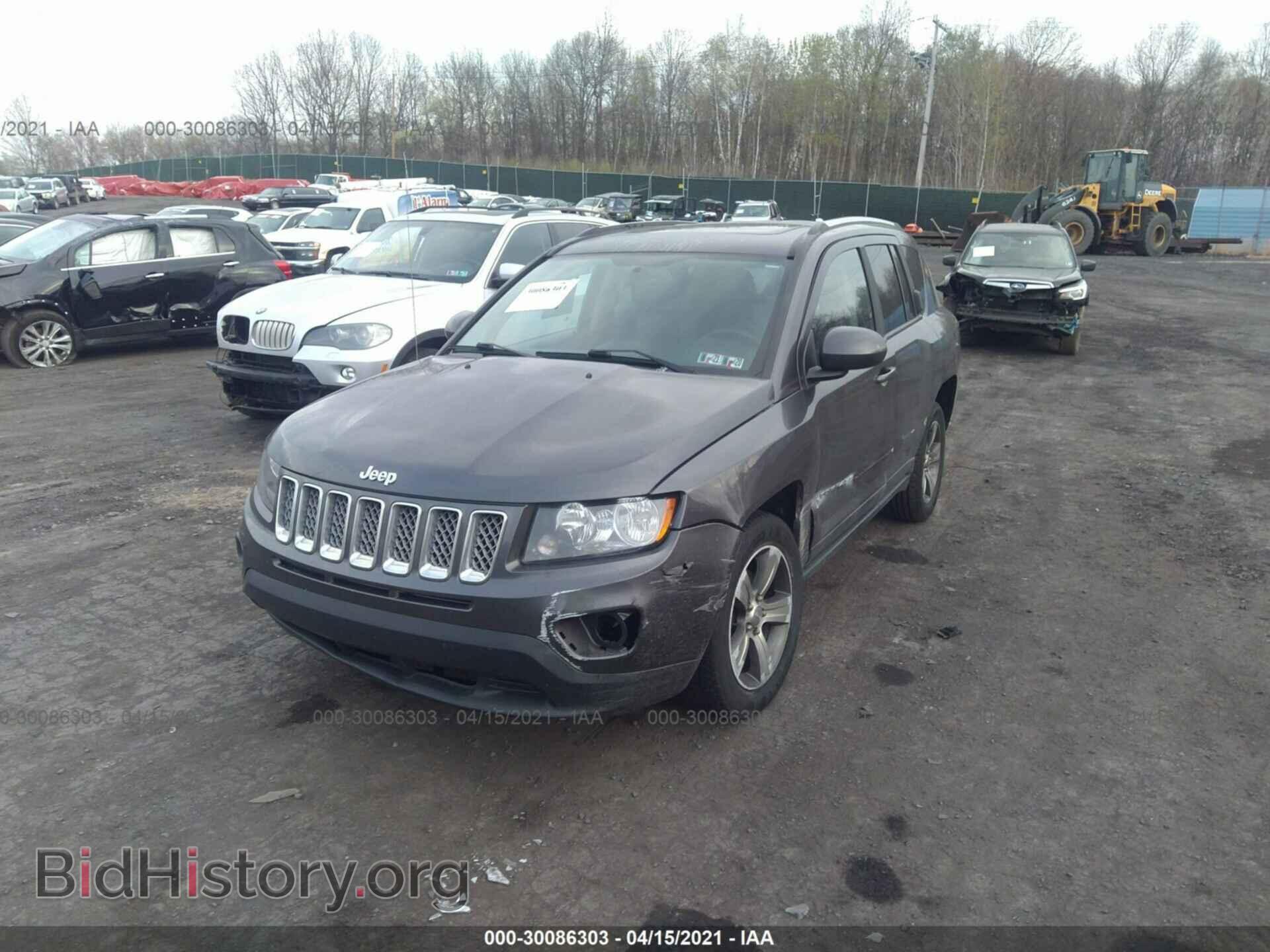 2016 JEEP COMPASS - VIN: 1C4NJDEB5GD799233 - Фото 2