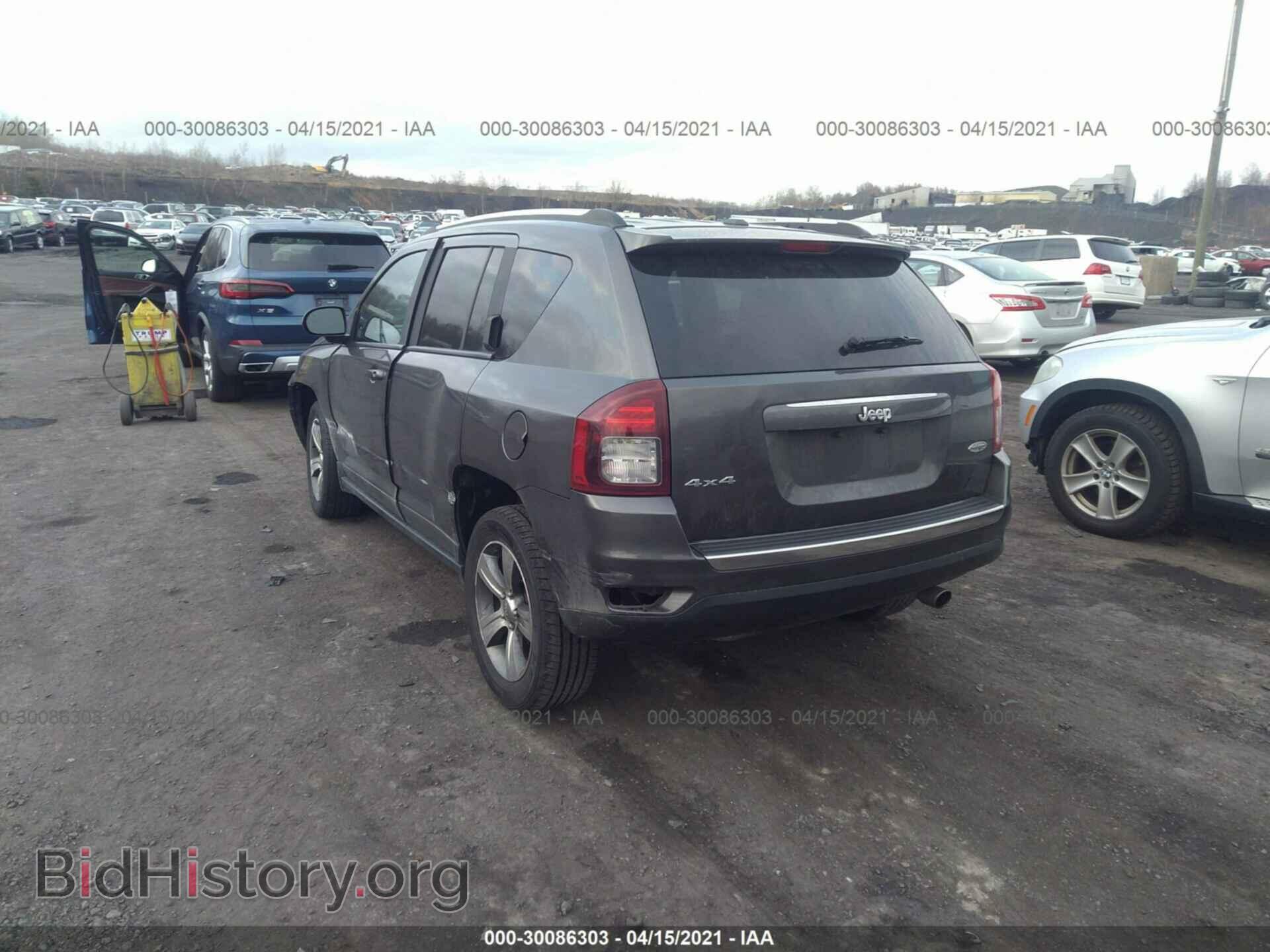 2016 JEEP COMPASS - VIN: 1C4NJDEB5GD799233 - Фото 3