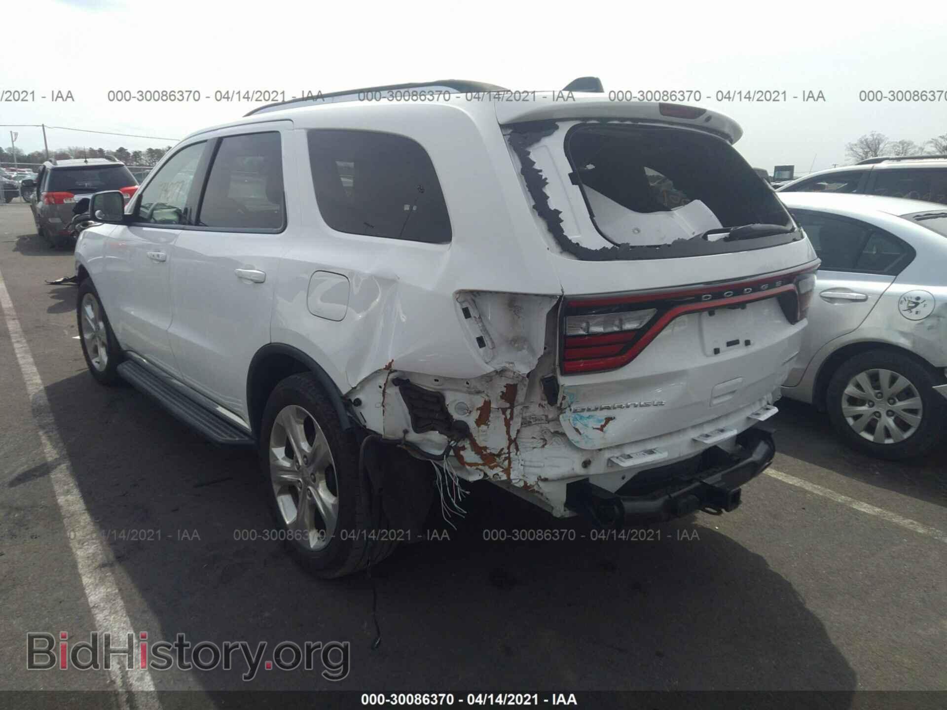 2014 DODGE DURANGO - VIN: 1C4RDHDG7EC464393 - Photo 3