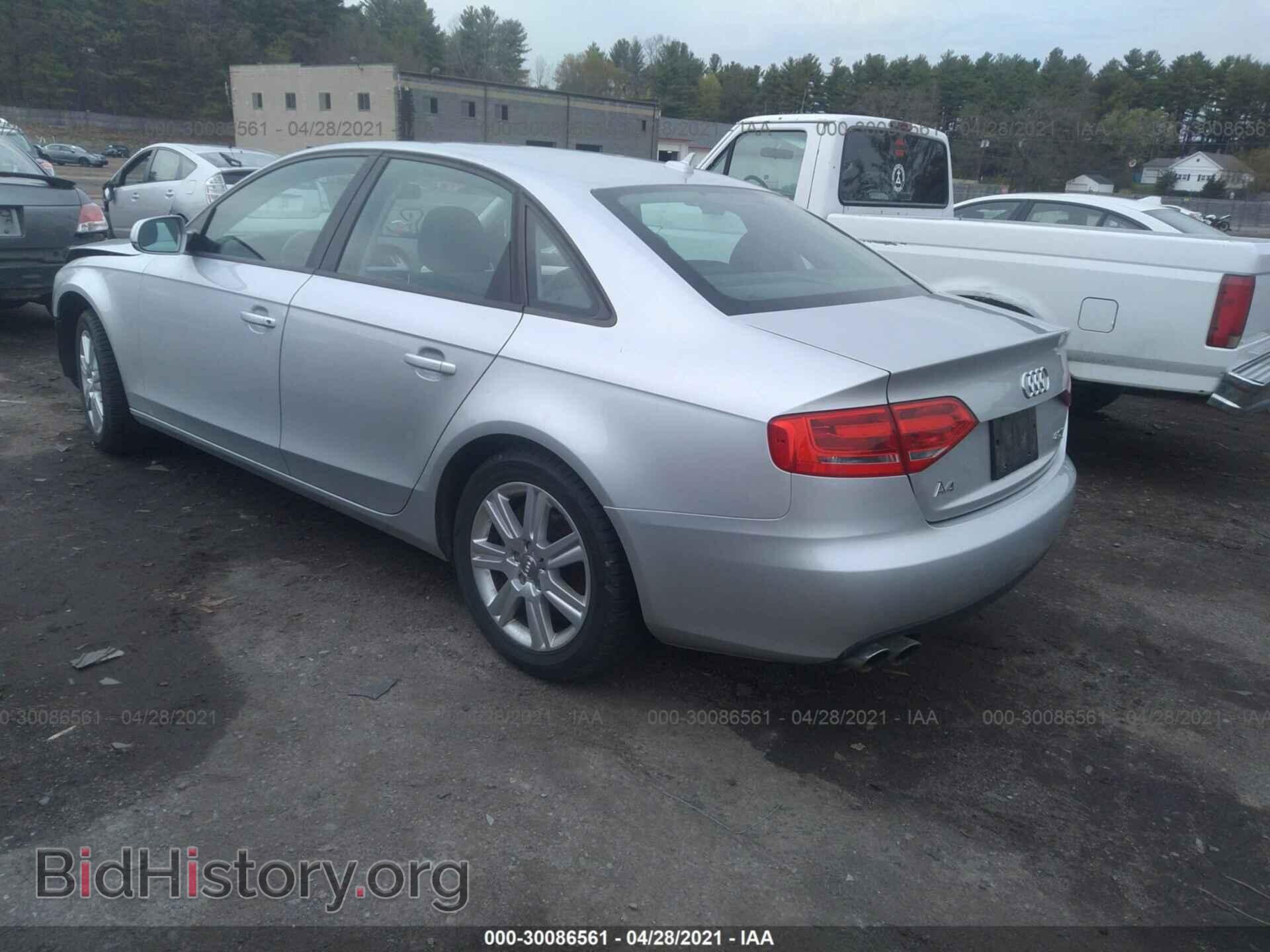 2011 AUDI A4 - VIN: WAUBFAFL4BN009348 - Фото 3