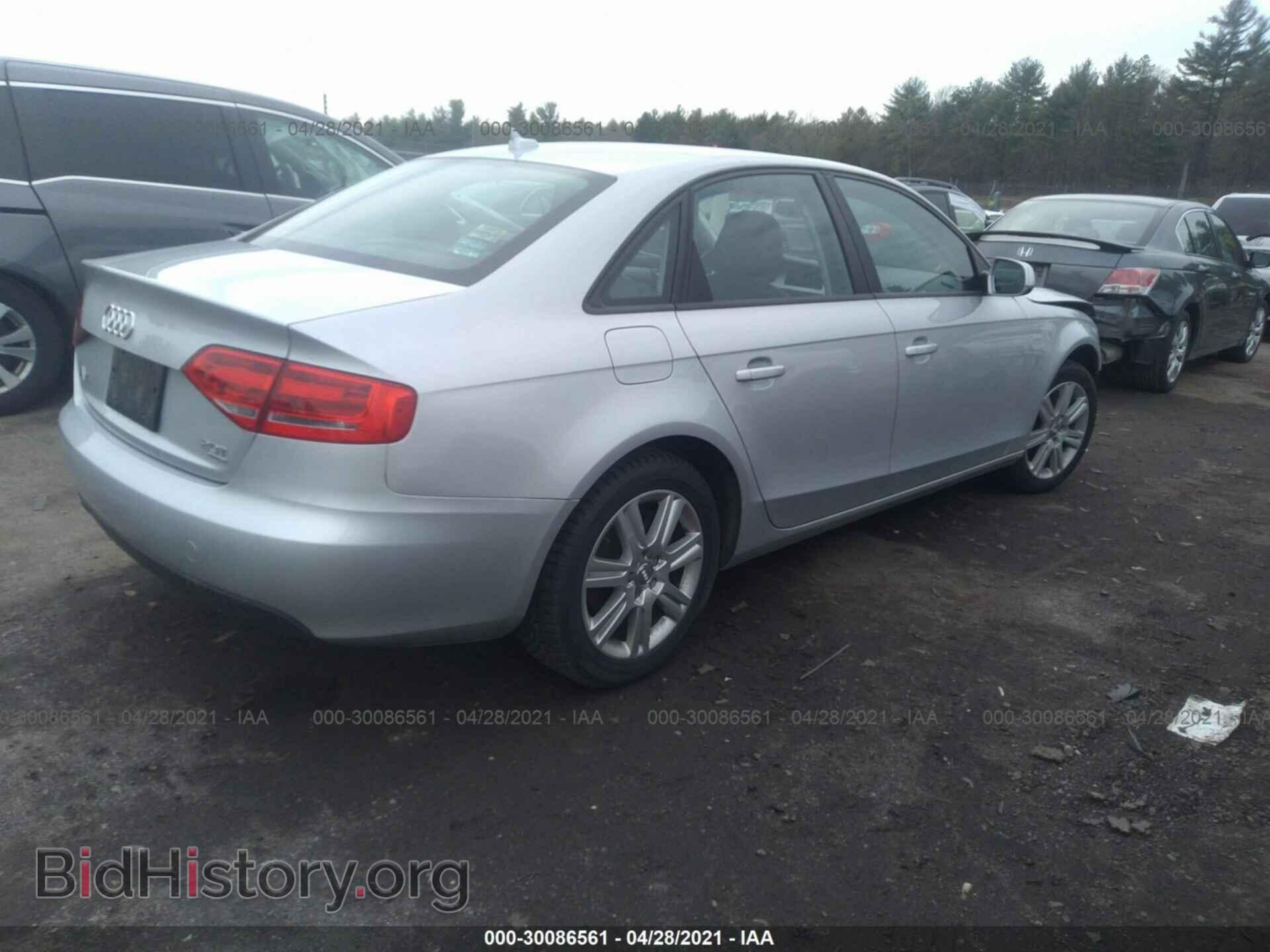 2011 AUDI A4 - VIN: WAUBFAFL4BN009348 - Фото 4