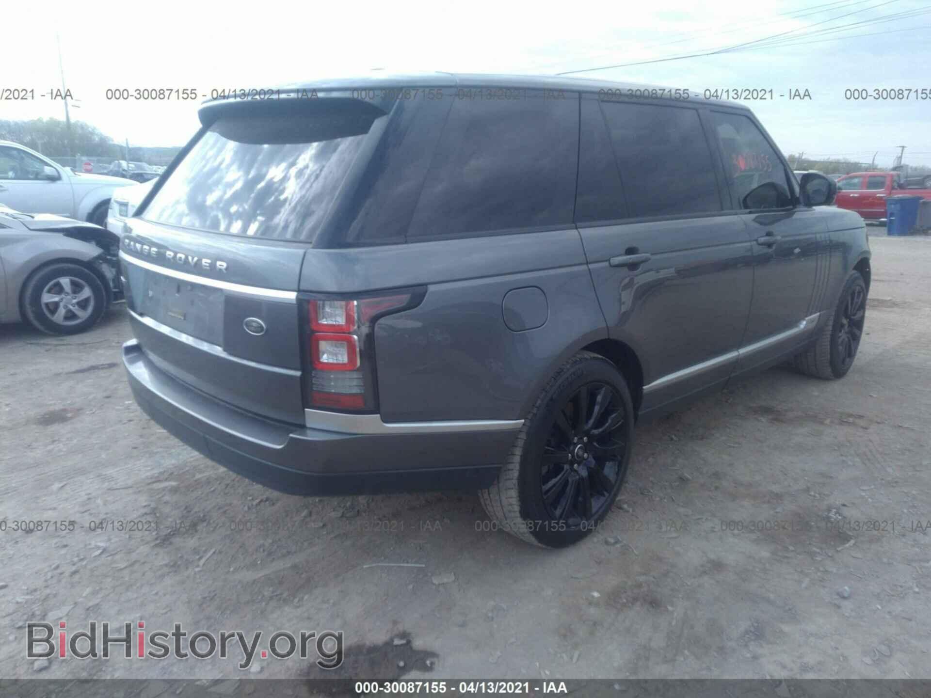2015 LAND ROVER RANGE ROVER - VIN: SALGS3TF5FA242563 - Photo 4