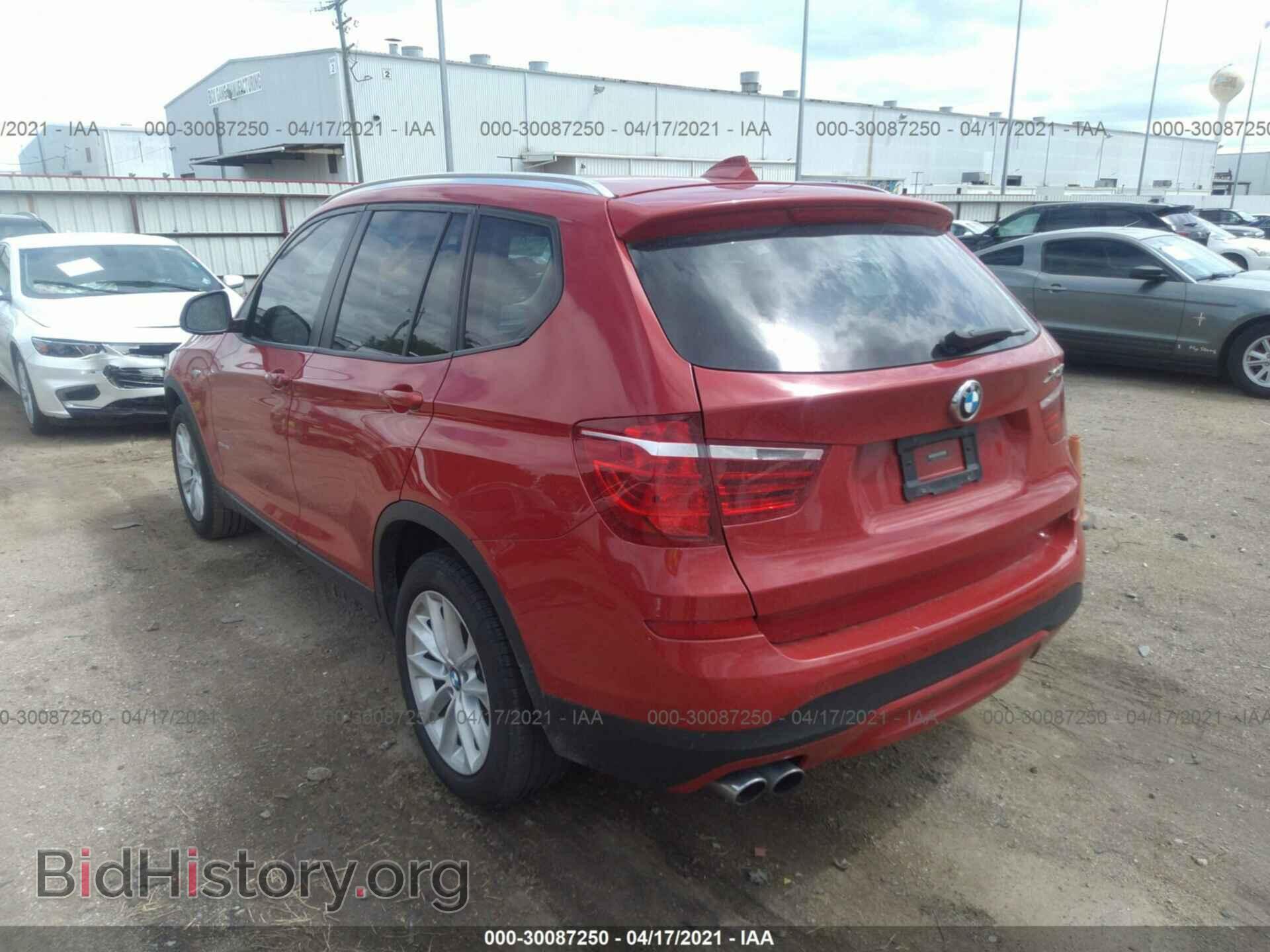 2017 BMW X3 - VIN: 5UXWZ7C32H0V89321 - Фото 3