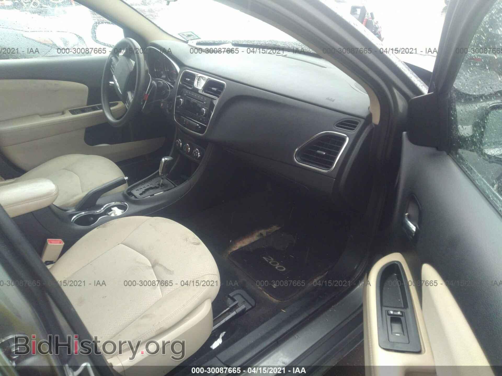 2012 CHRYSLER 200 - VIN: 1C3CCBAB1CN149920 - Фото 5