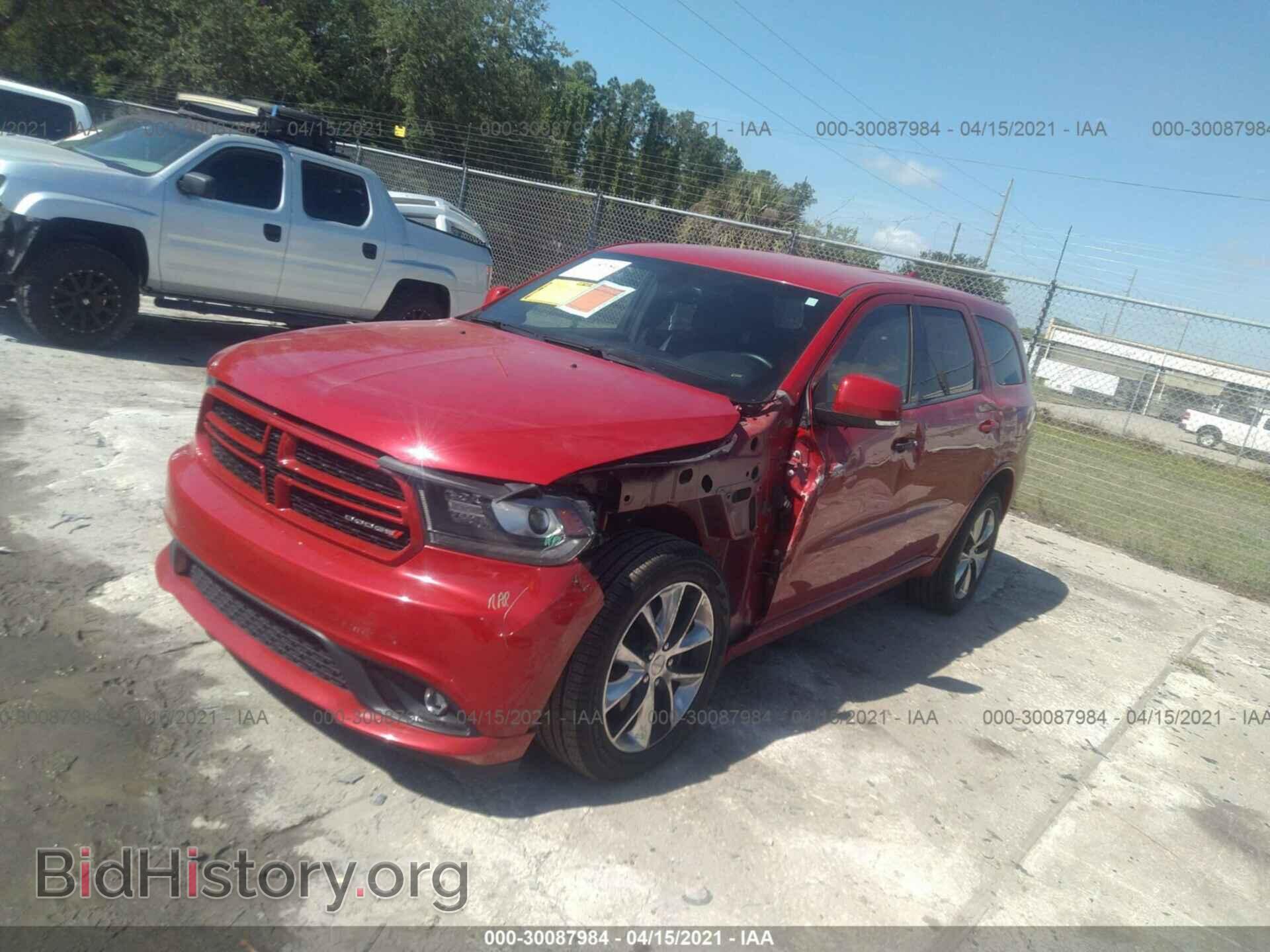 2014 DODGE DURANGO - VIN: 1C4SDHCT0EC975508 - Photo 2