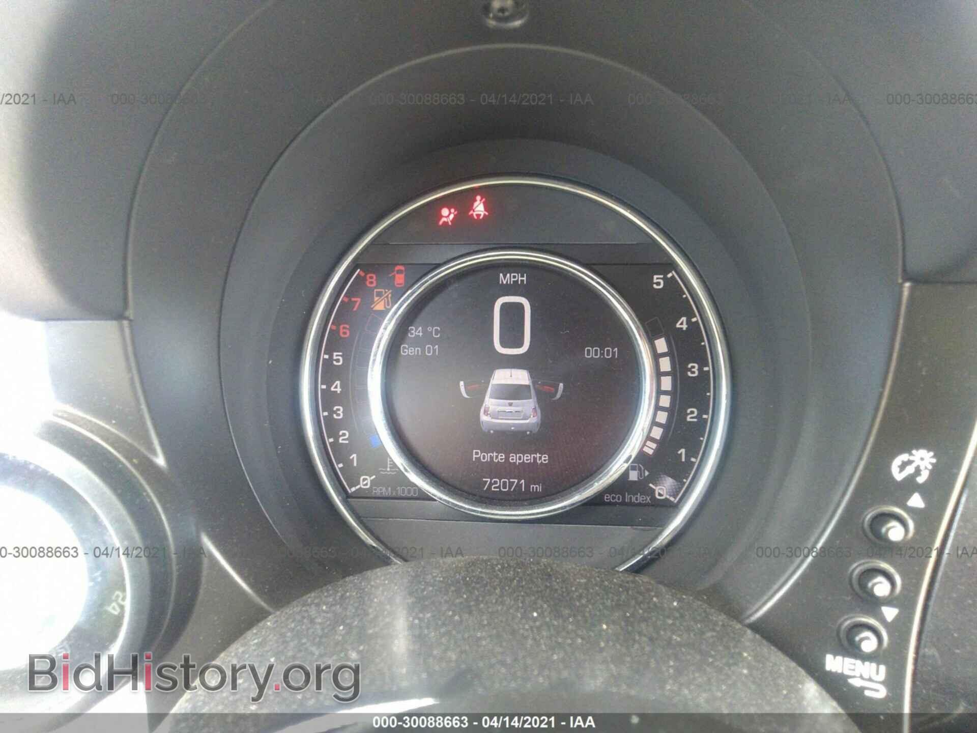 2015 FIAT 500 - VIN: 3C3CFFFH9FT643278 - Photo 7