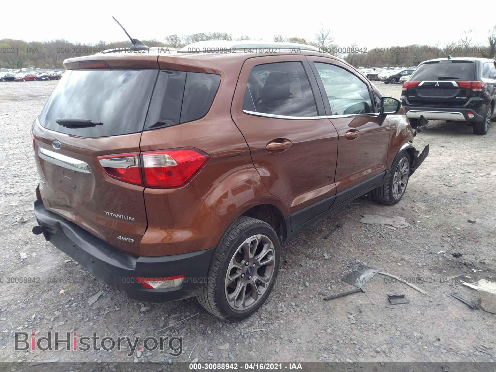 2019 FORD ECOSPORT - VIN: MAJ6S3KLXKC267733 - Фото 4