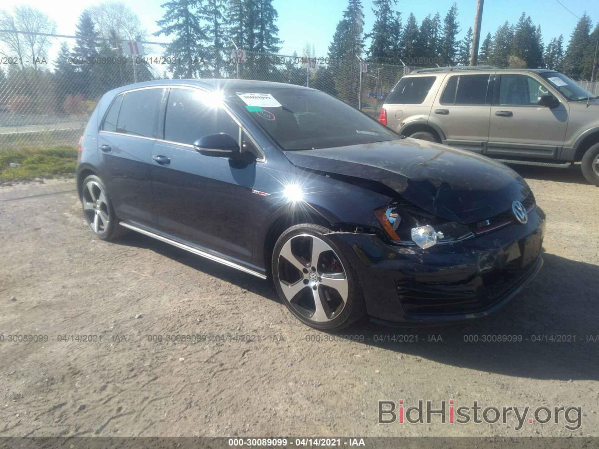 Photo 3VW4T7AU6GM018011 - VOLKSWAGEN GOLF GTI 2016