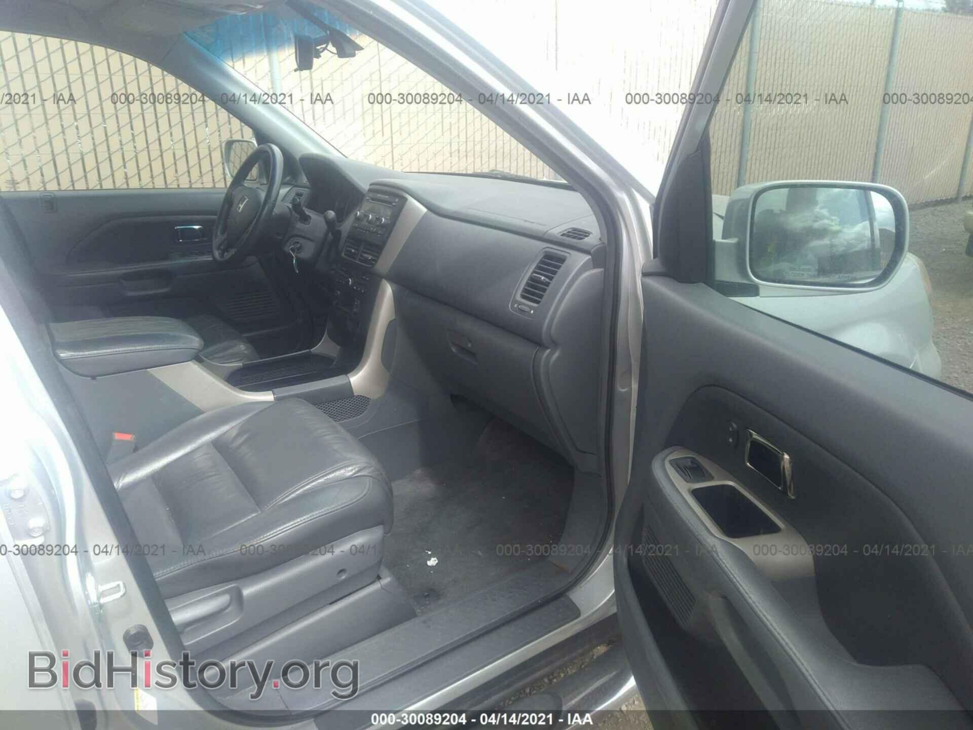 2006 HONDA PILOT - VIN: 5FNYF285X6B013989 - Фото 5