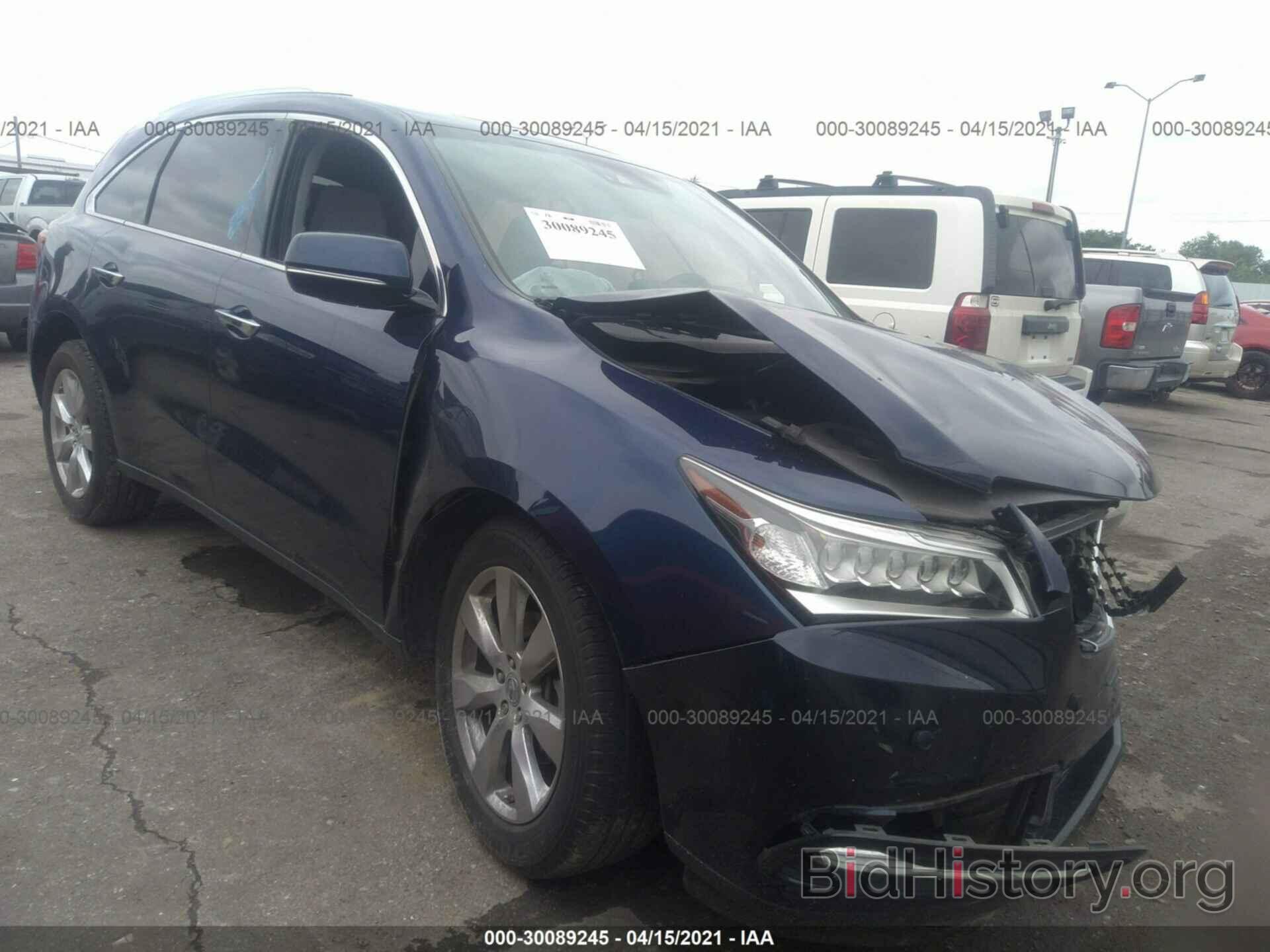 Фотография 5FRYD4H97GB047683 - ACURA MDX 2016