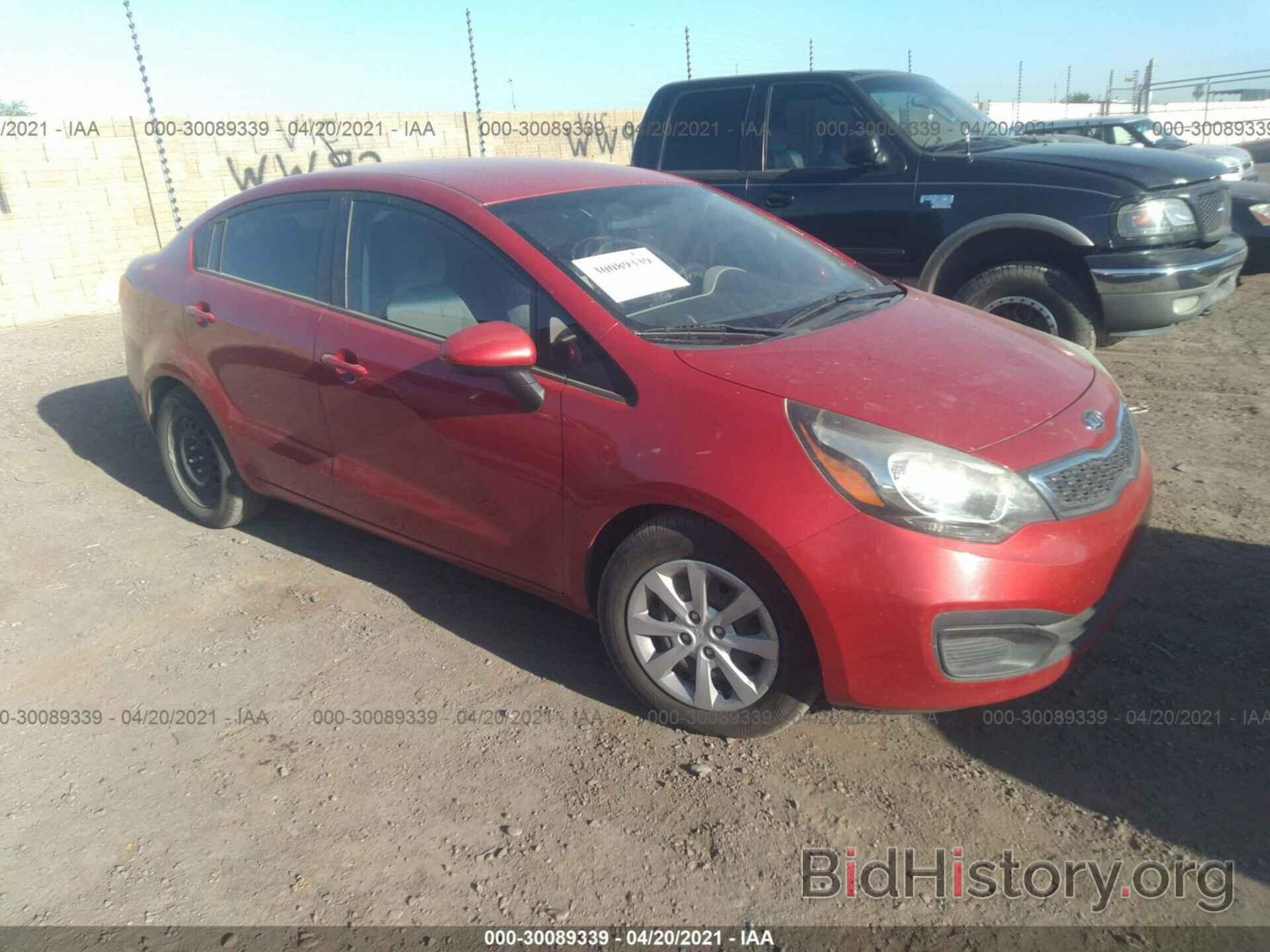 Photo KNADN4A37C6077983 - KIA RIO 2012