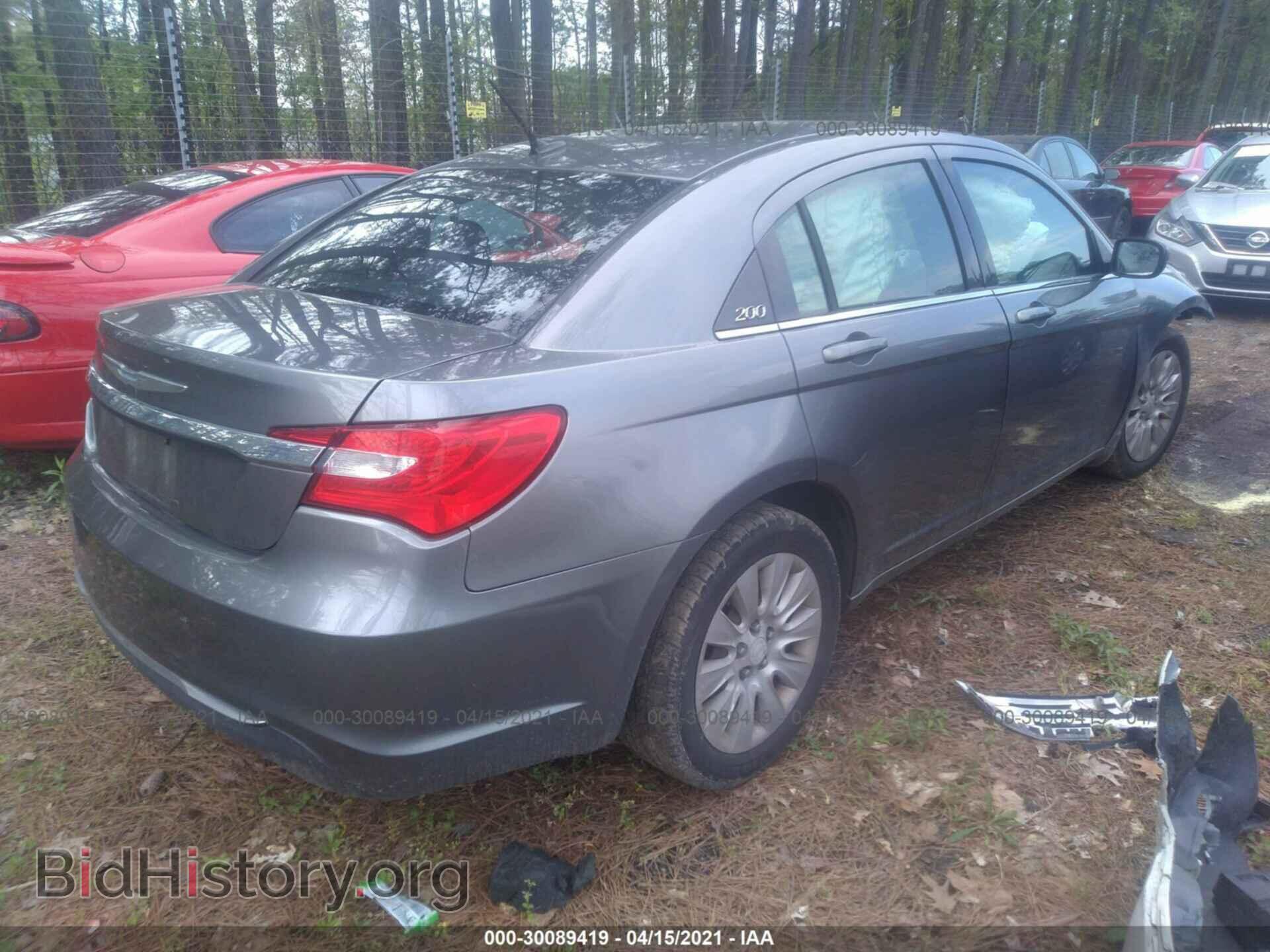2012 CHRYSLER 200 - VIN: 1C3CCBAB9CN222533 - Фото 4