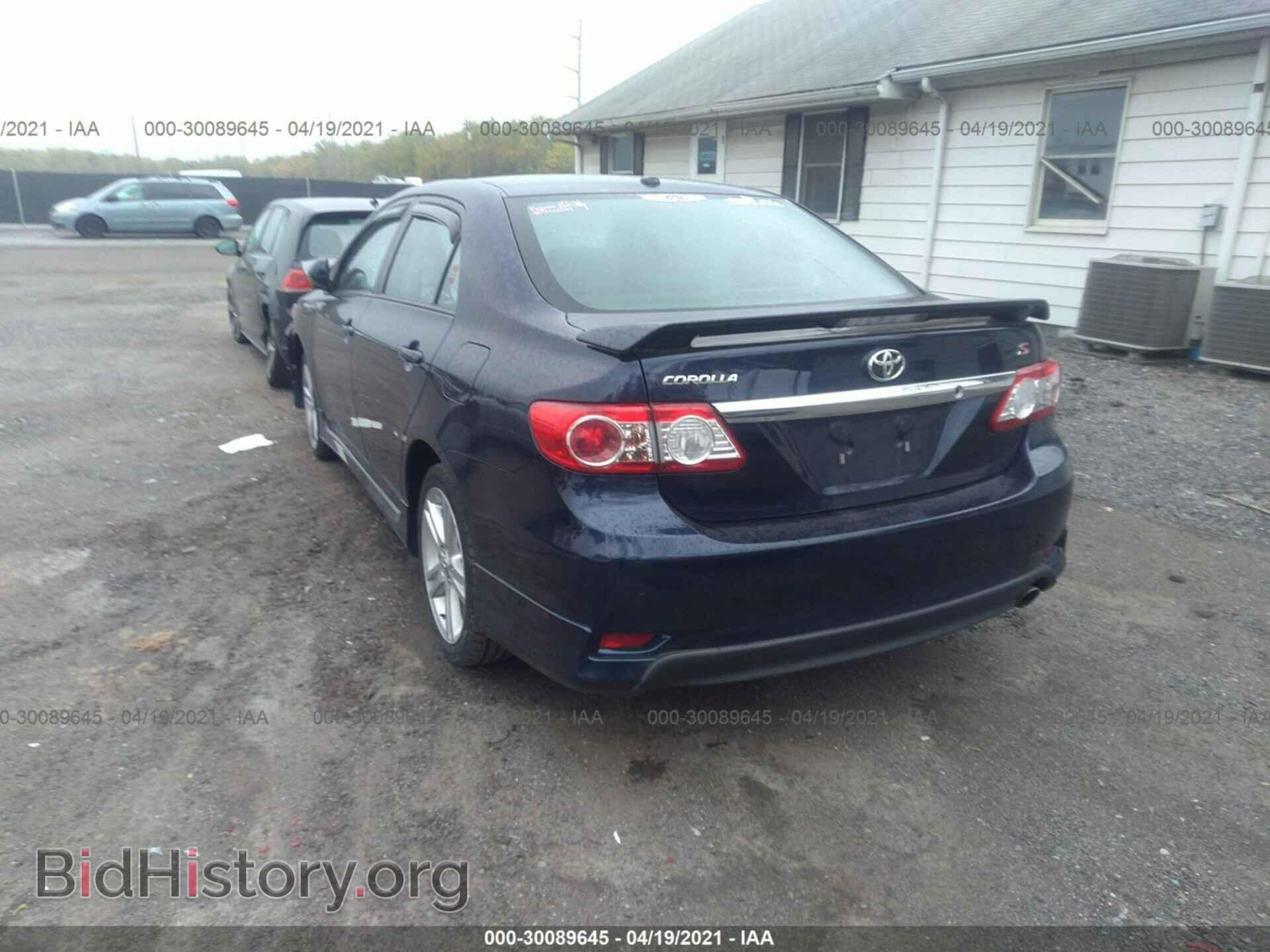 2013 TOYOTA COROLLA - VIN: 2T1BU4EE7DC008021 - Фото 3